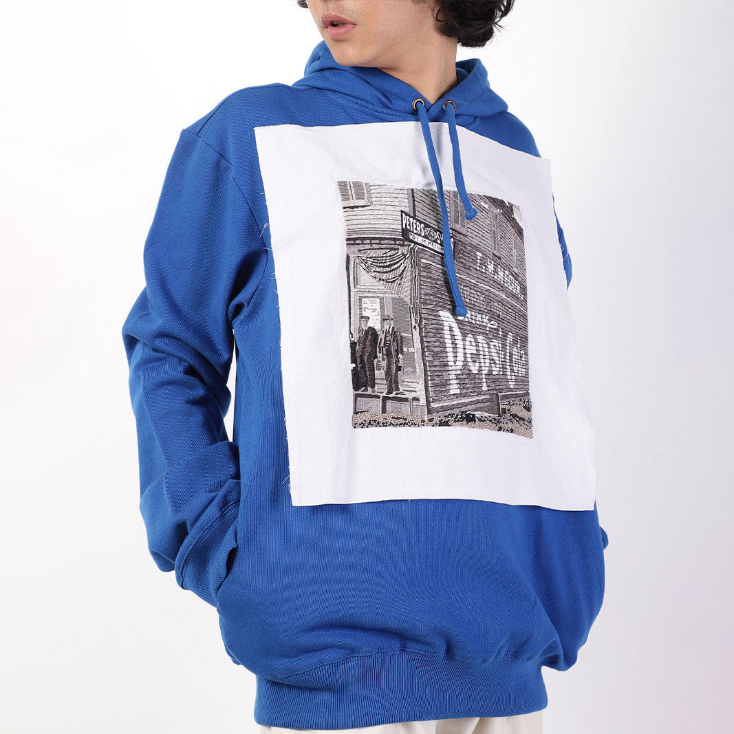 Vintage Handcrafted Vintage Pepsi Hoodie
