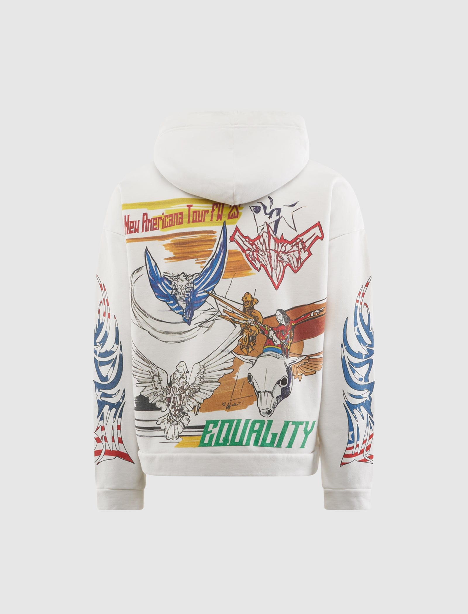 WHO Decides WAR LIBERTY HOODED PULLOVER