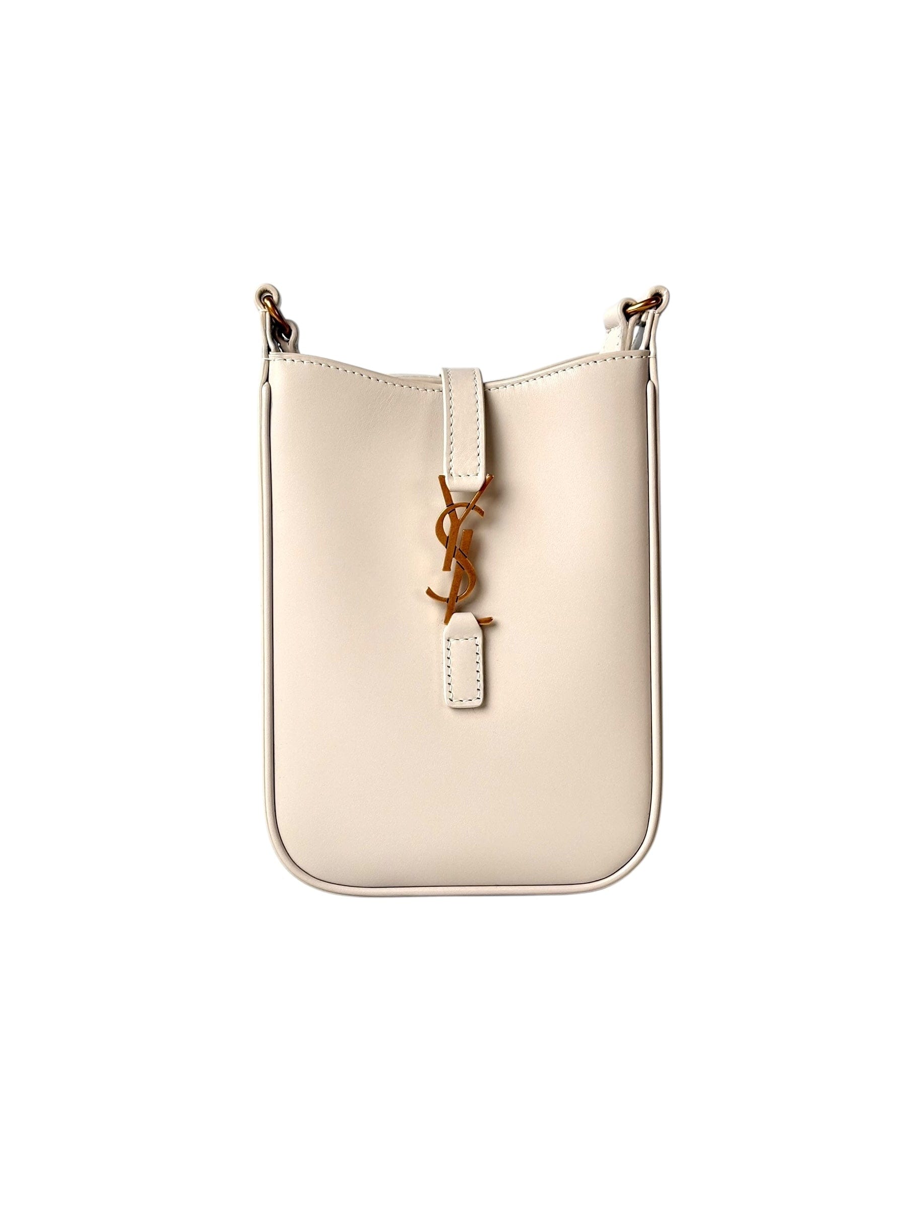 YSL Light Leather Pouch Cross Bag