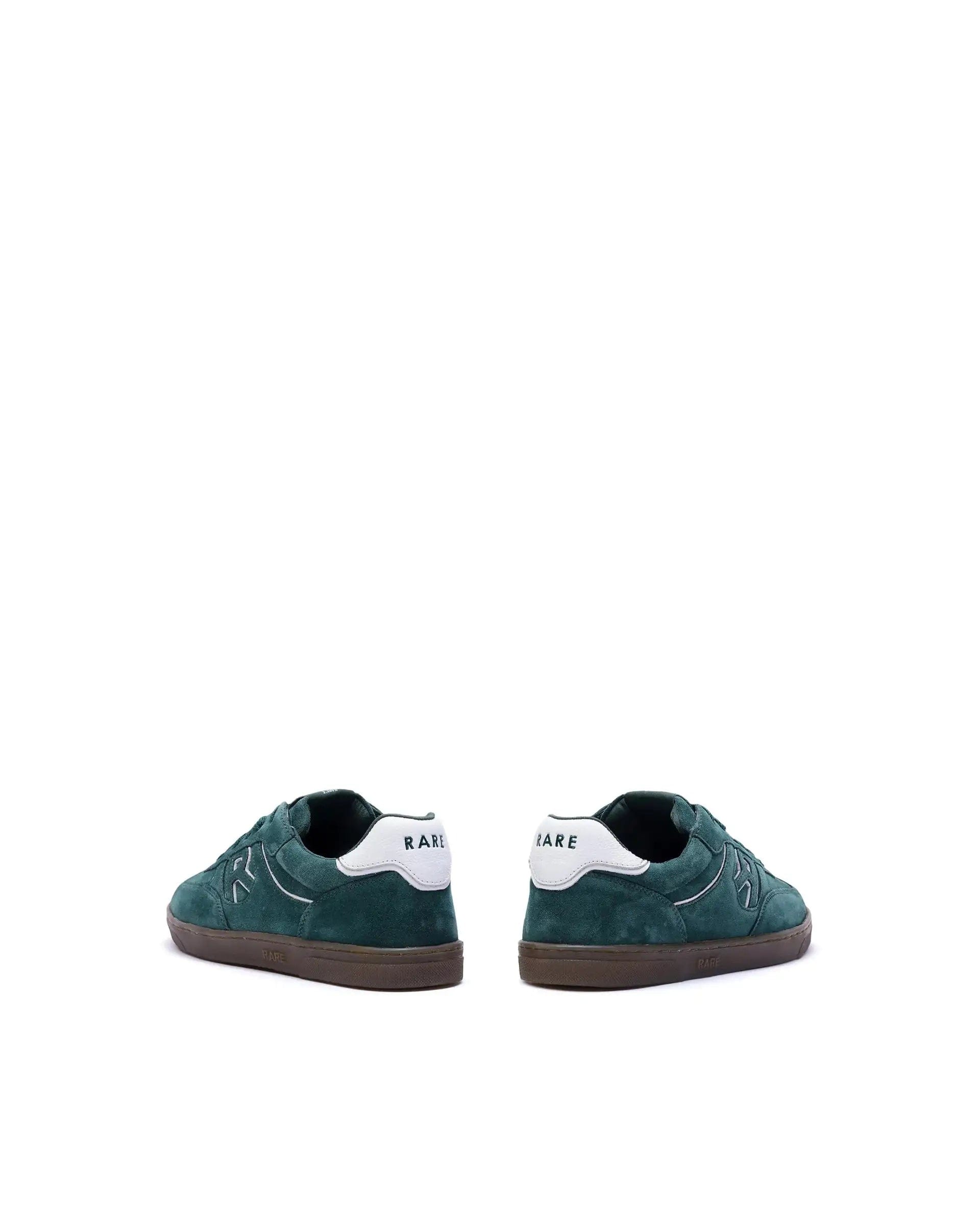 RAREZ Rare Rabbit Men Zenith Green Leather Lace - Up Closure Shoes