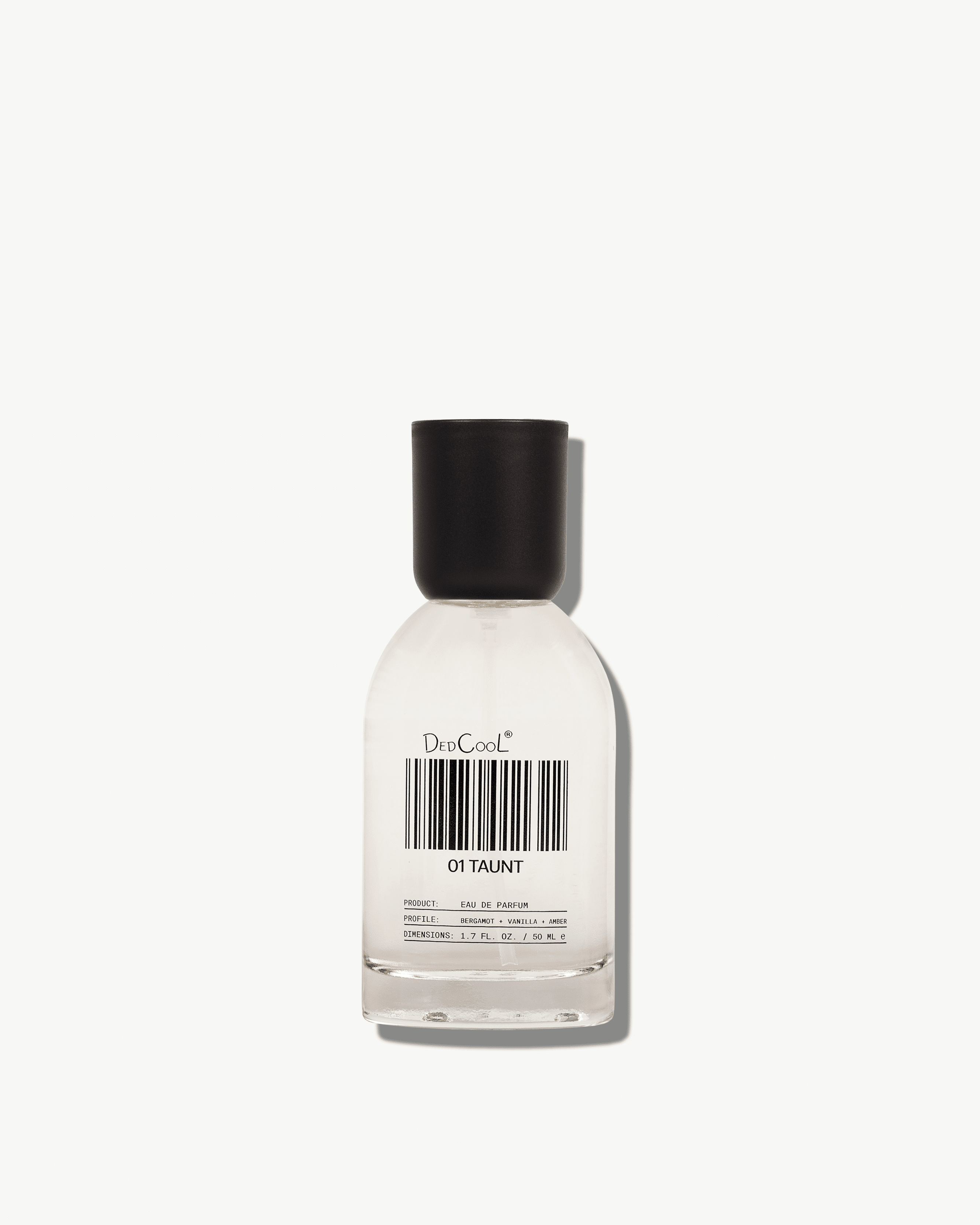 Dedcool Fragrance 01 Taunt: Bergamot/Amber/Vanilla