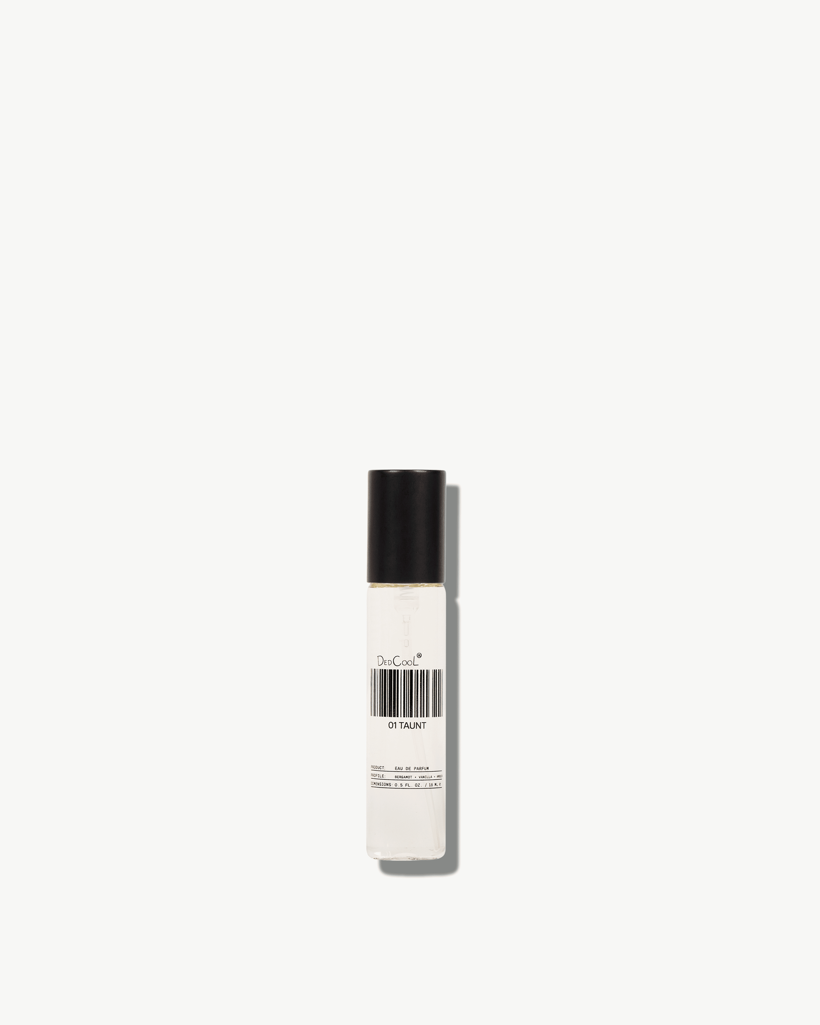 Dedcool Fragrance 01 Taunt: Bergamot/Amber/Vanilla