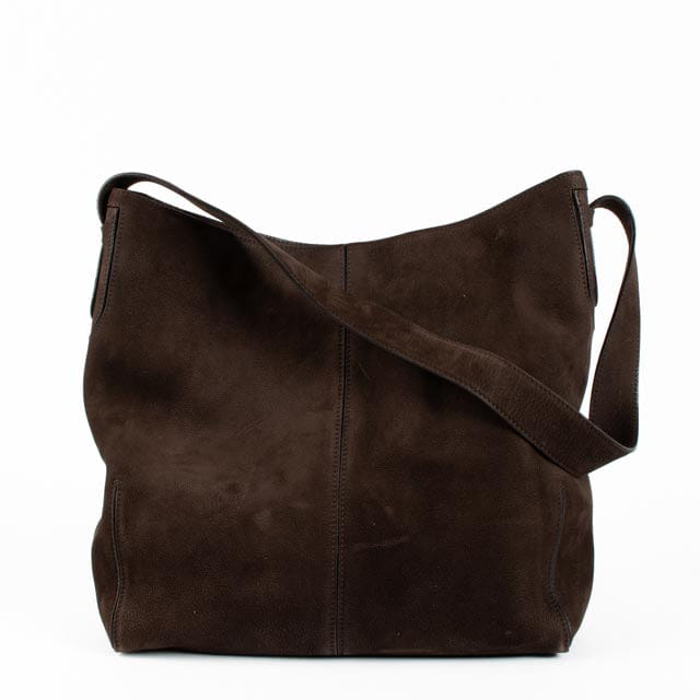 Delvaux Cafe Santiag Nubuck 24 Heures Bag