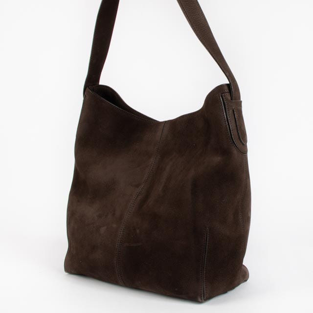 Delvaux Cafe Santiag Nubuck 24 Heures Bag