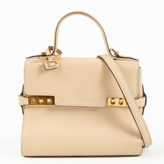 Delvaux Nude Souple Calf Tempête Micro Bag