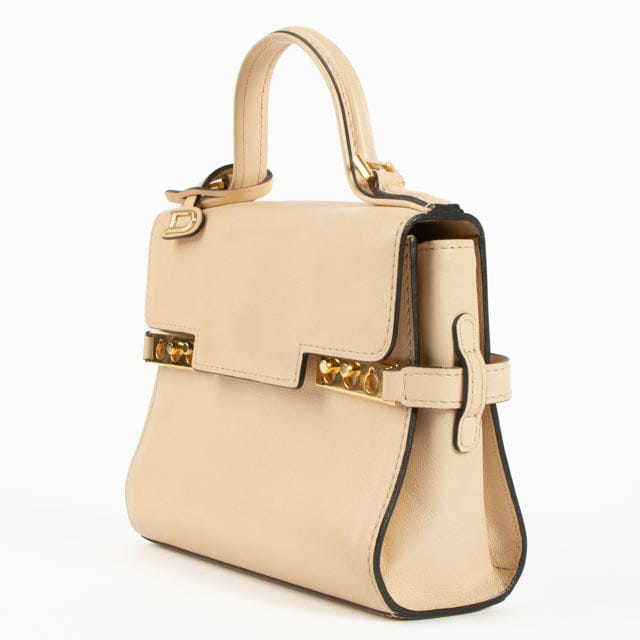 Delvaux Nude Souple Calf Tempête Micro Bag