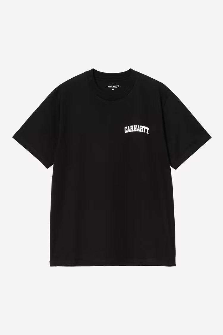 Carhartt WIP University Script T - Shirt - Black / White