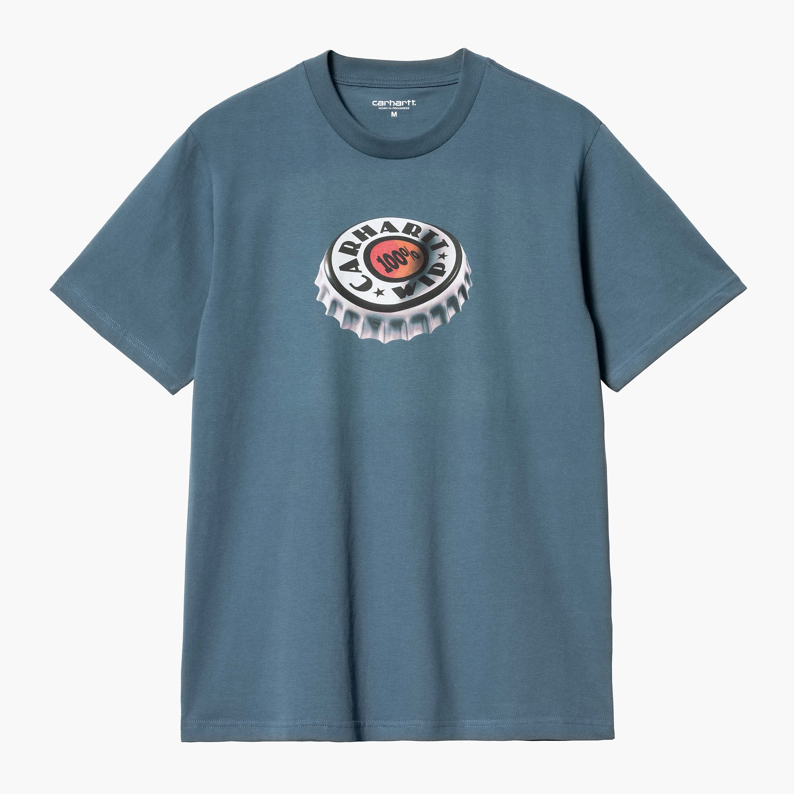 Carhartt WIP S/s Bottle Cap T - shirt Naval