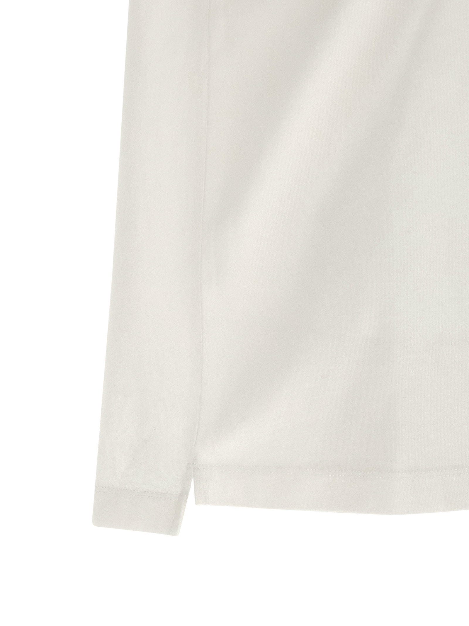 DSQUARED2 Logo - Embroidered Cotton Jersey Polo Shirt — White
