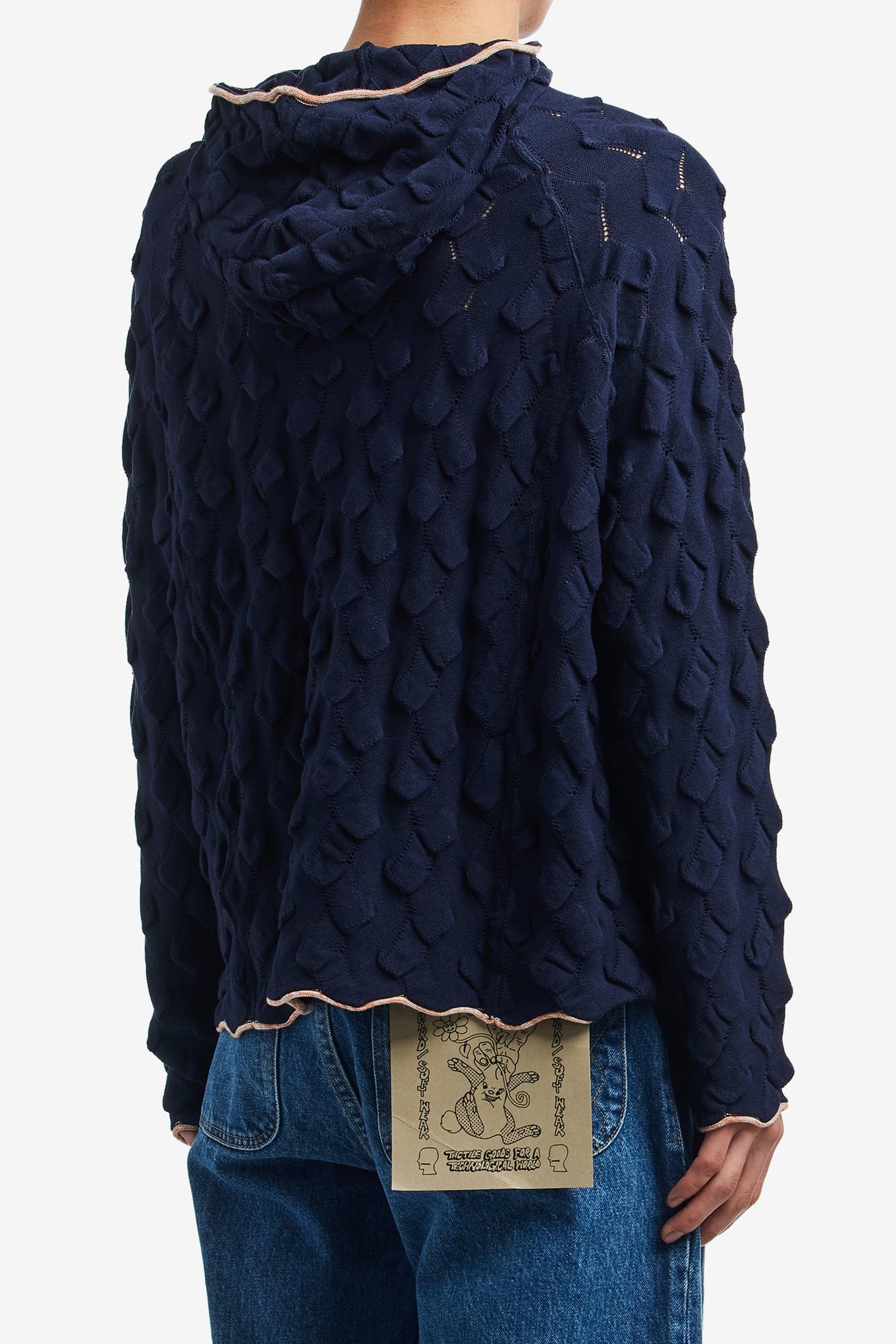 Brain Dead BUBBLE KNIT HOODIE