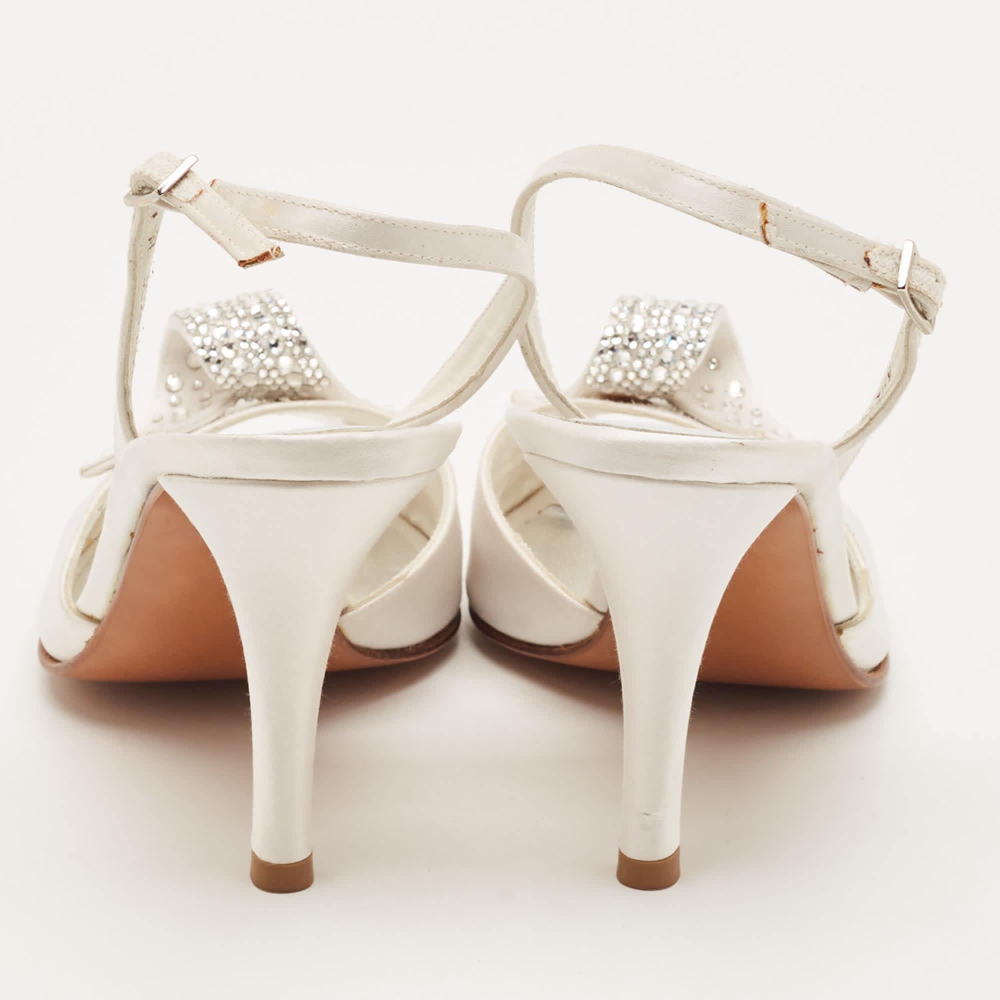 Stuart Weitzman Crystal Embellished