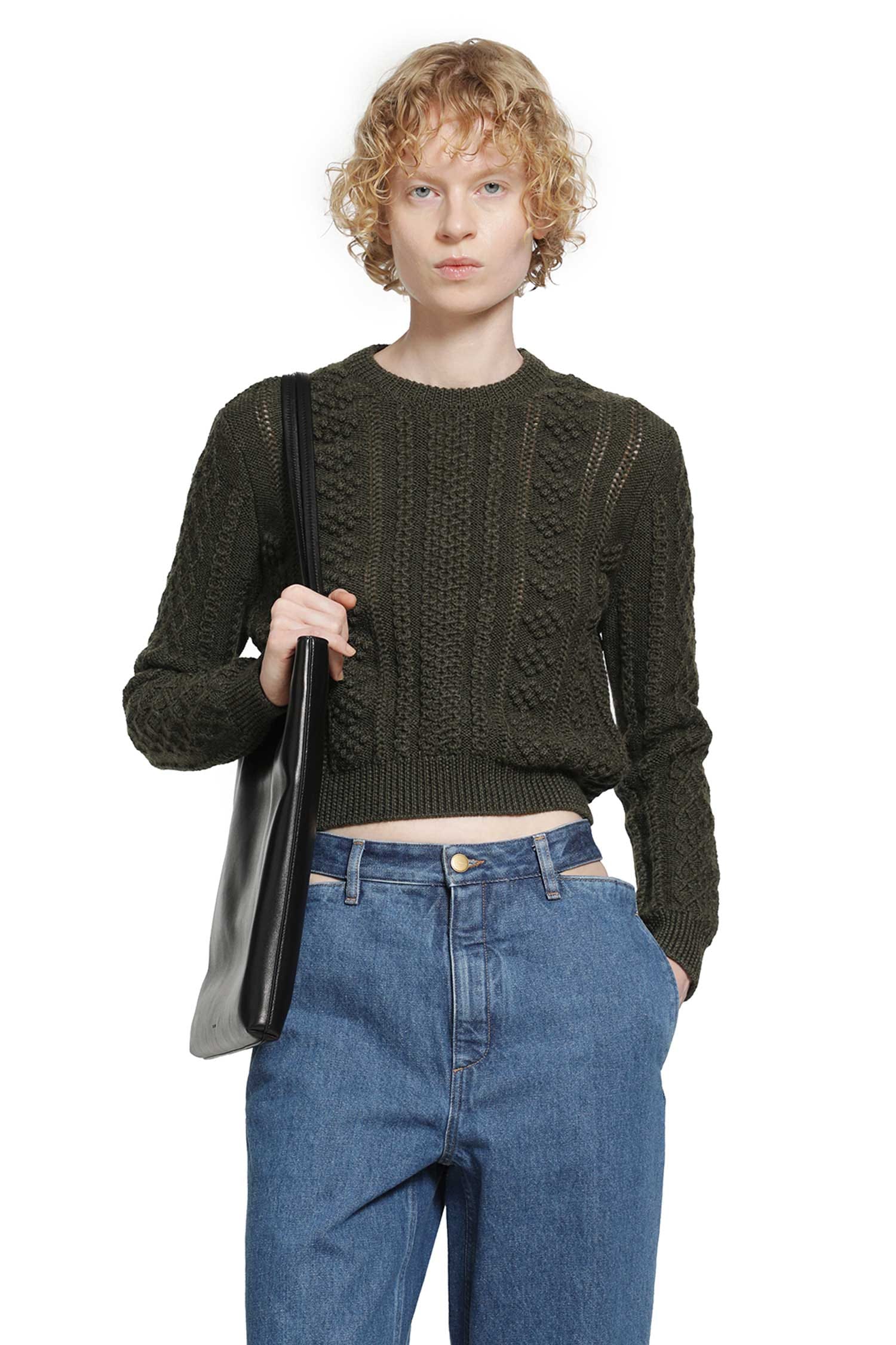 JIL Sander Wool Crewneck Sweater