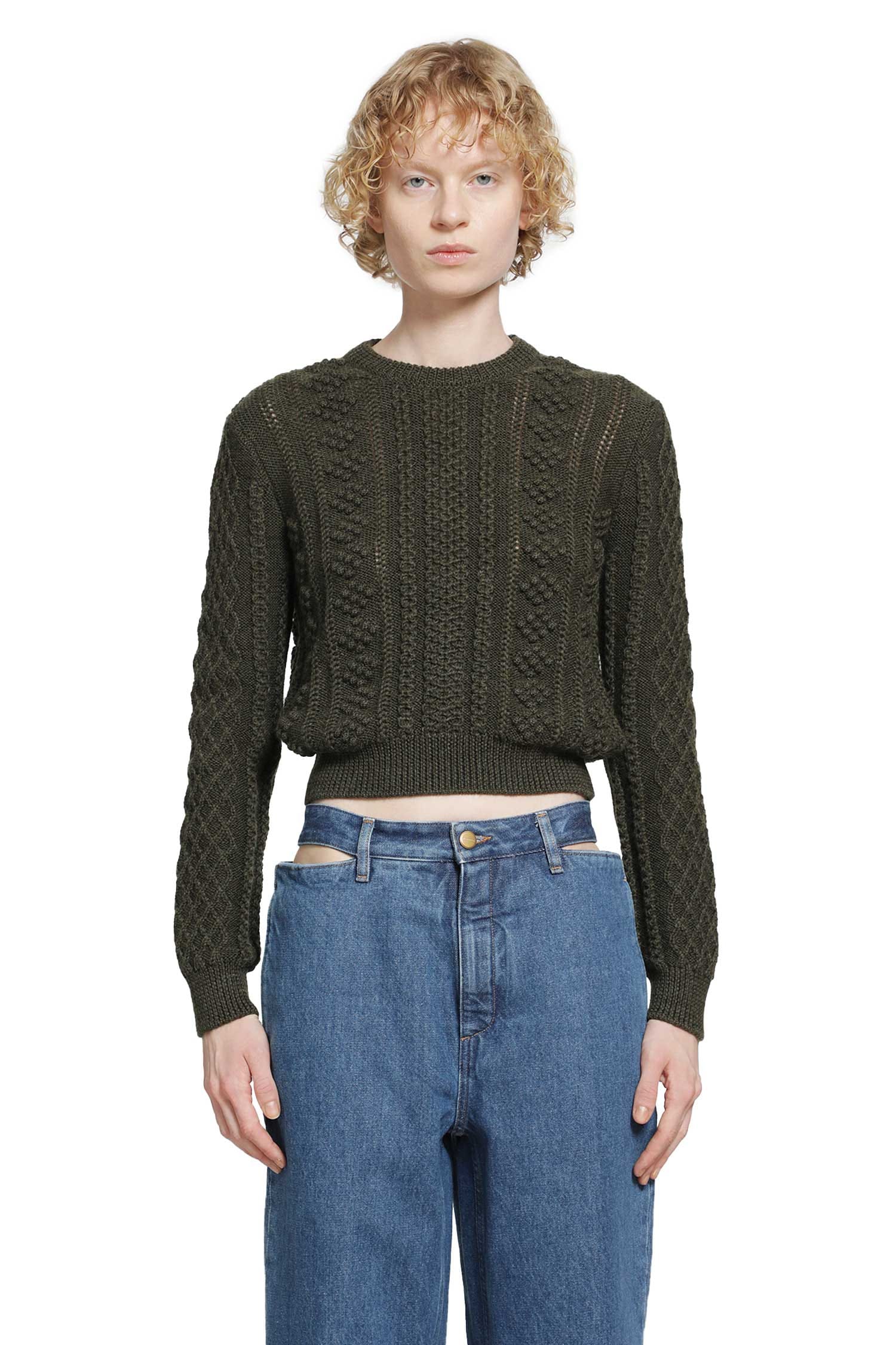 JIL Sander Wool Crewneck Sweater