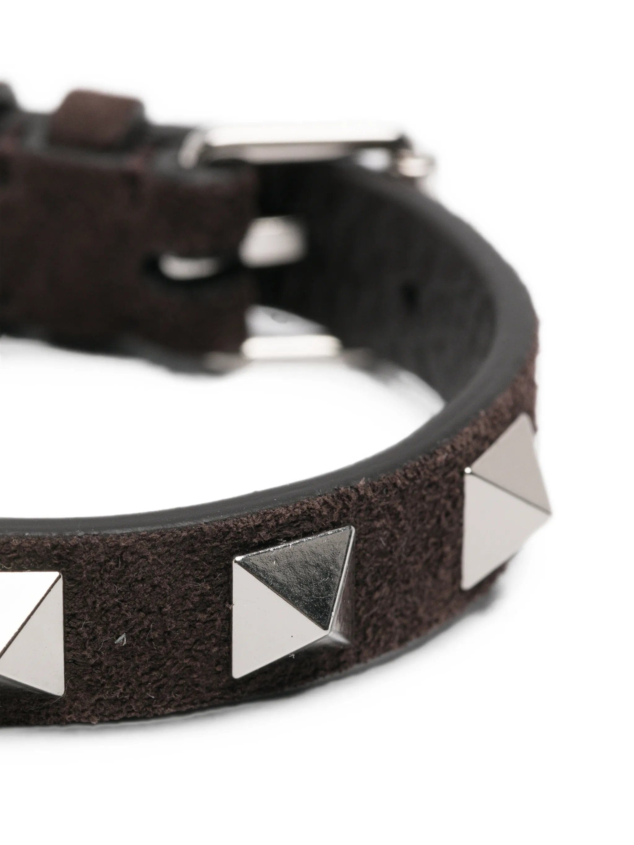 Valentino Garavani Rockstud suede bracelet