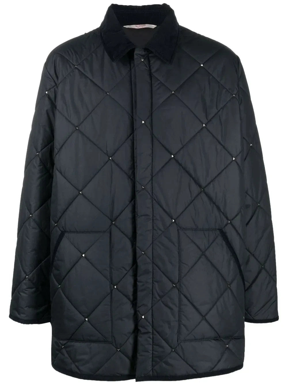 Valentino Garavani Rockstud Diamond - Quilted Short Coat