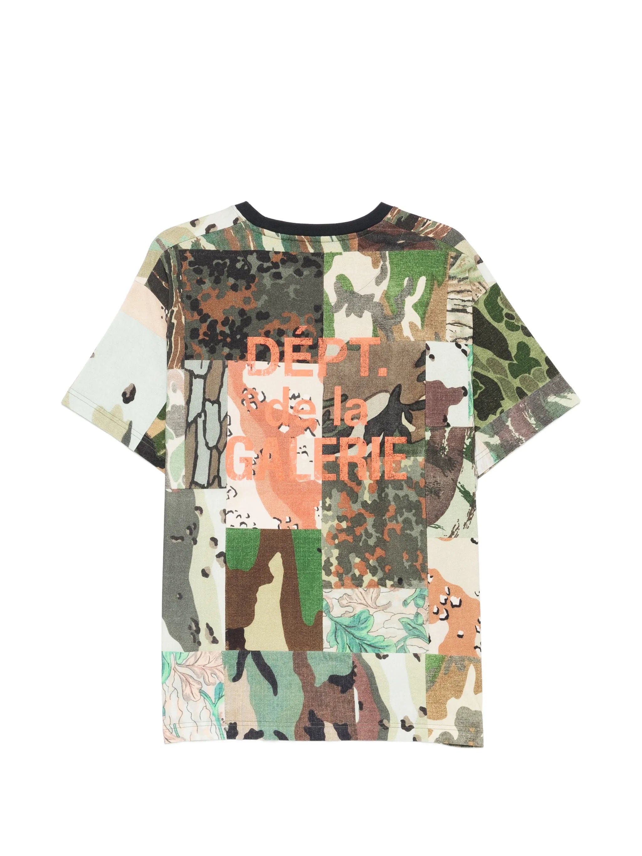 Gallery DEPT. mixed - patchwork camouflage T - shirt