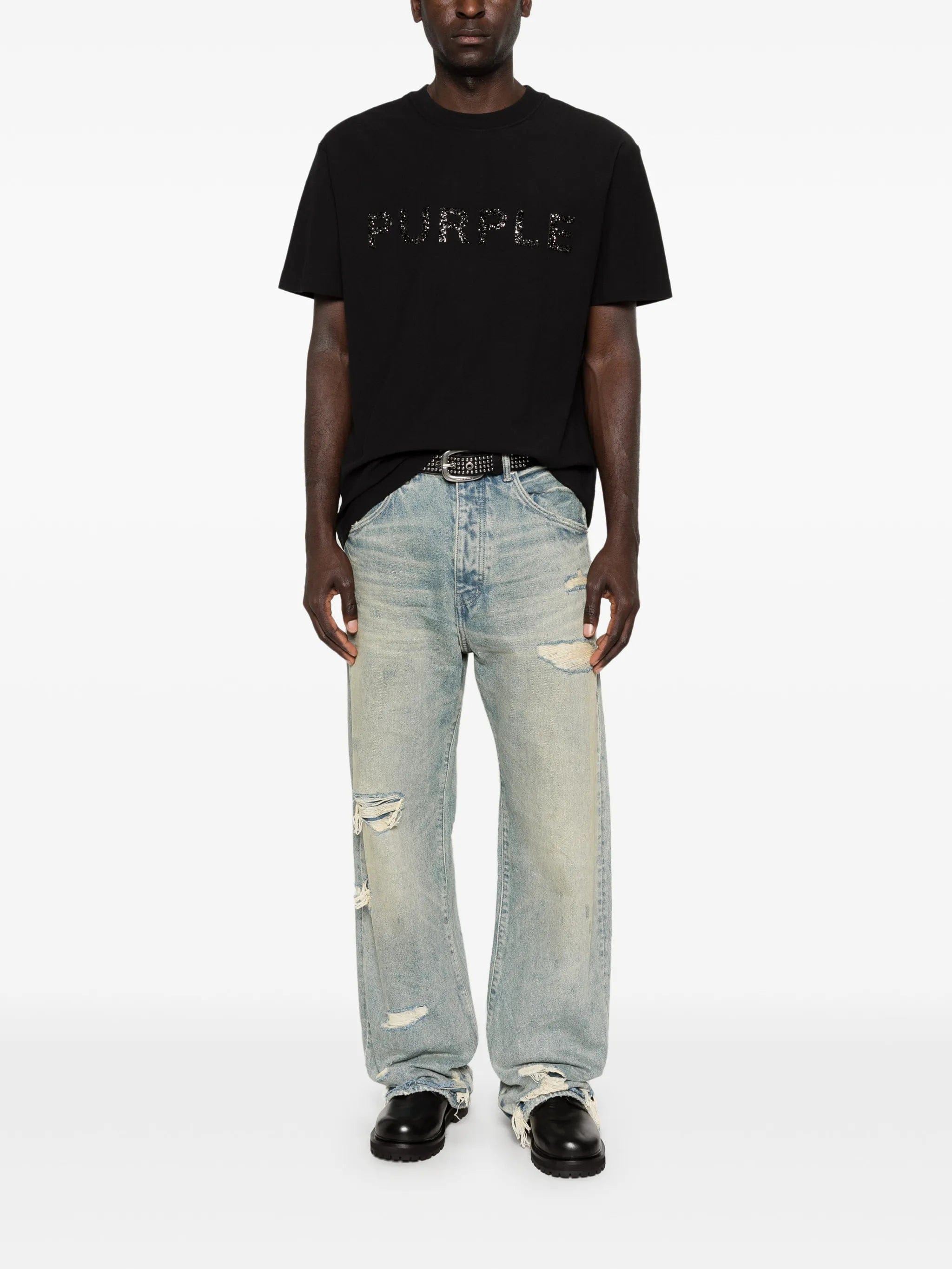 Purple Brand logo T - shirt