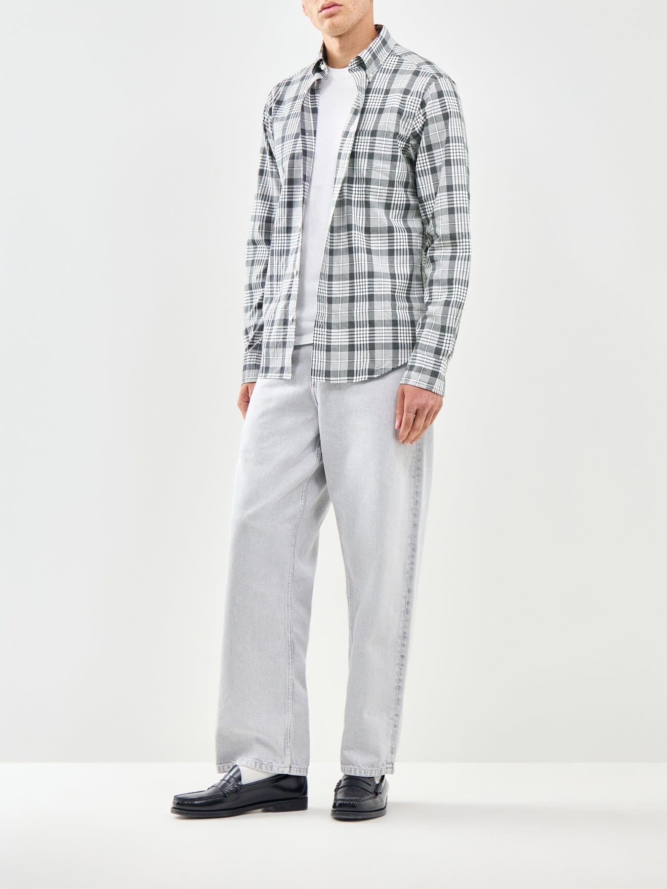 GANT Poplin Melange Check Shirt