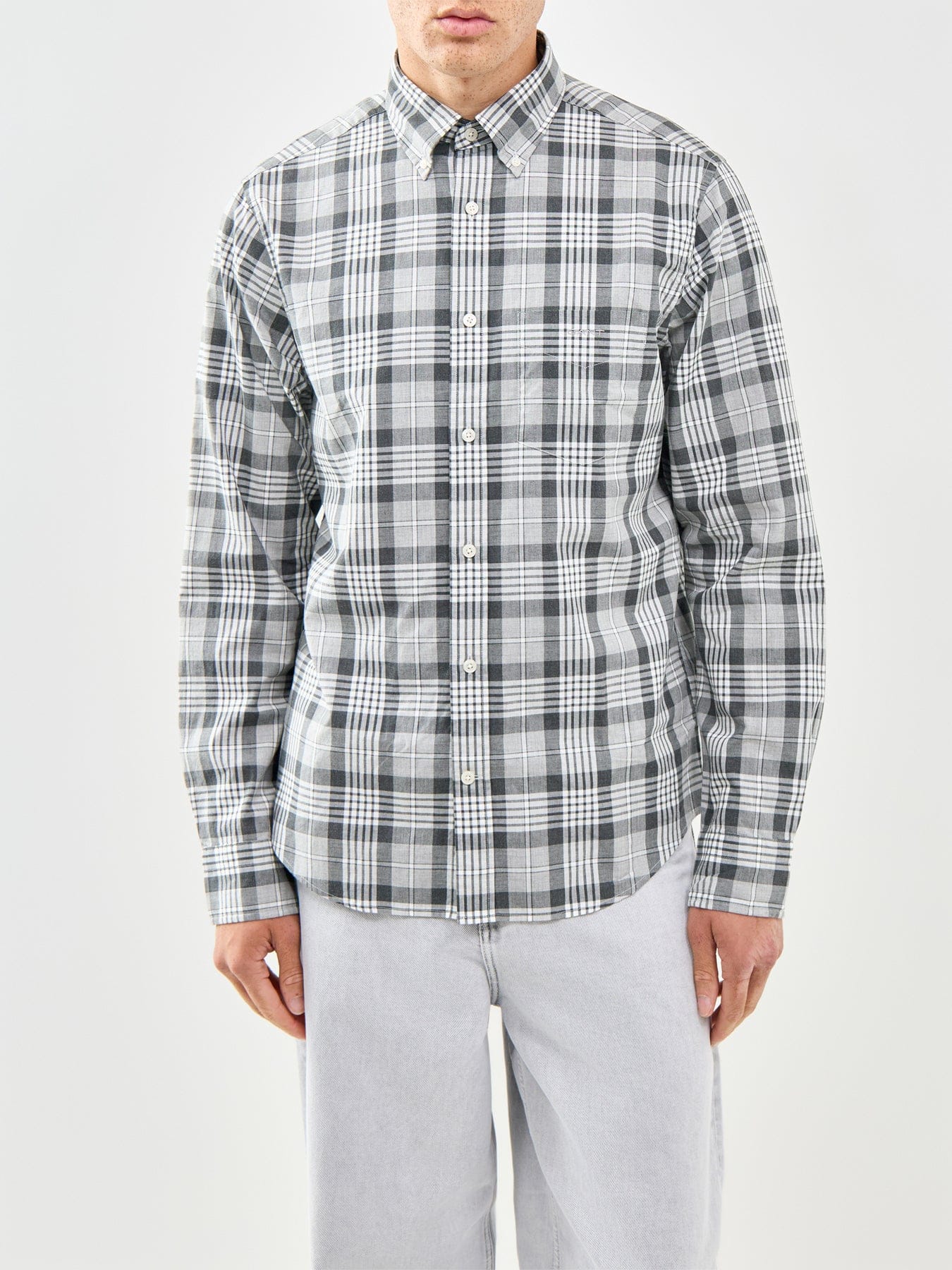 GANT Poplin Melange Check Shirt