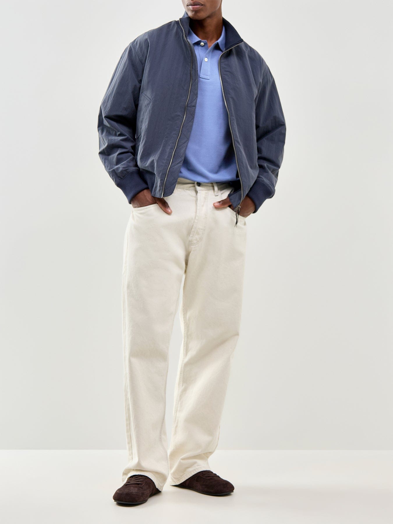 GANT Shield Pique Polo Shirt Blue