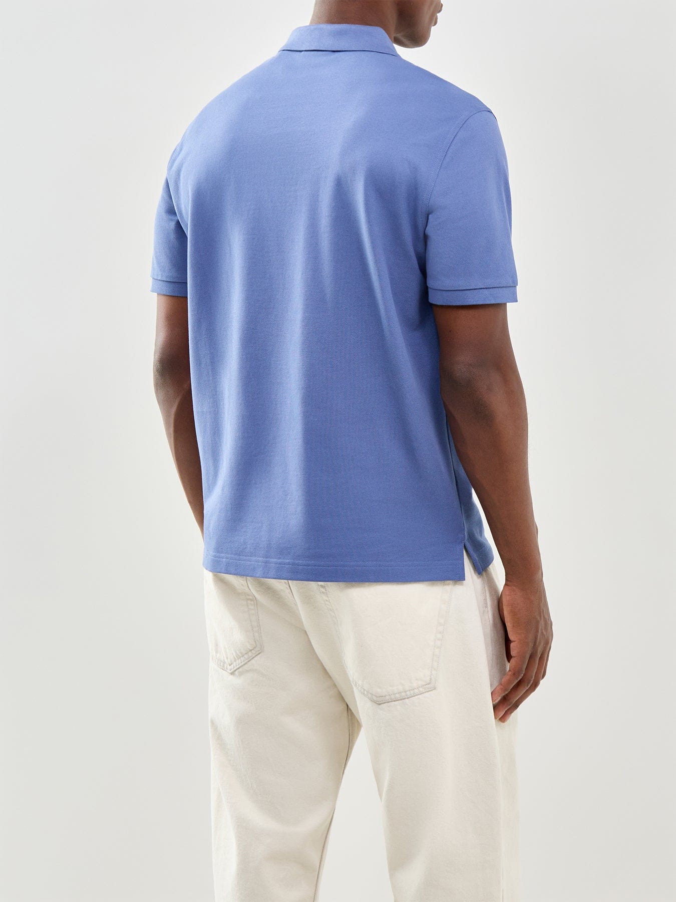 GANT Shield Pique Polo Shirt Blue