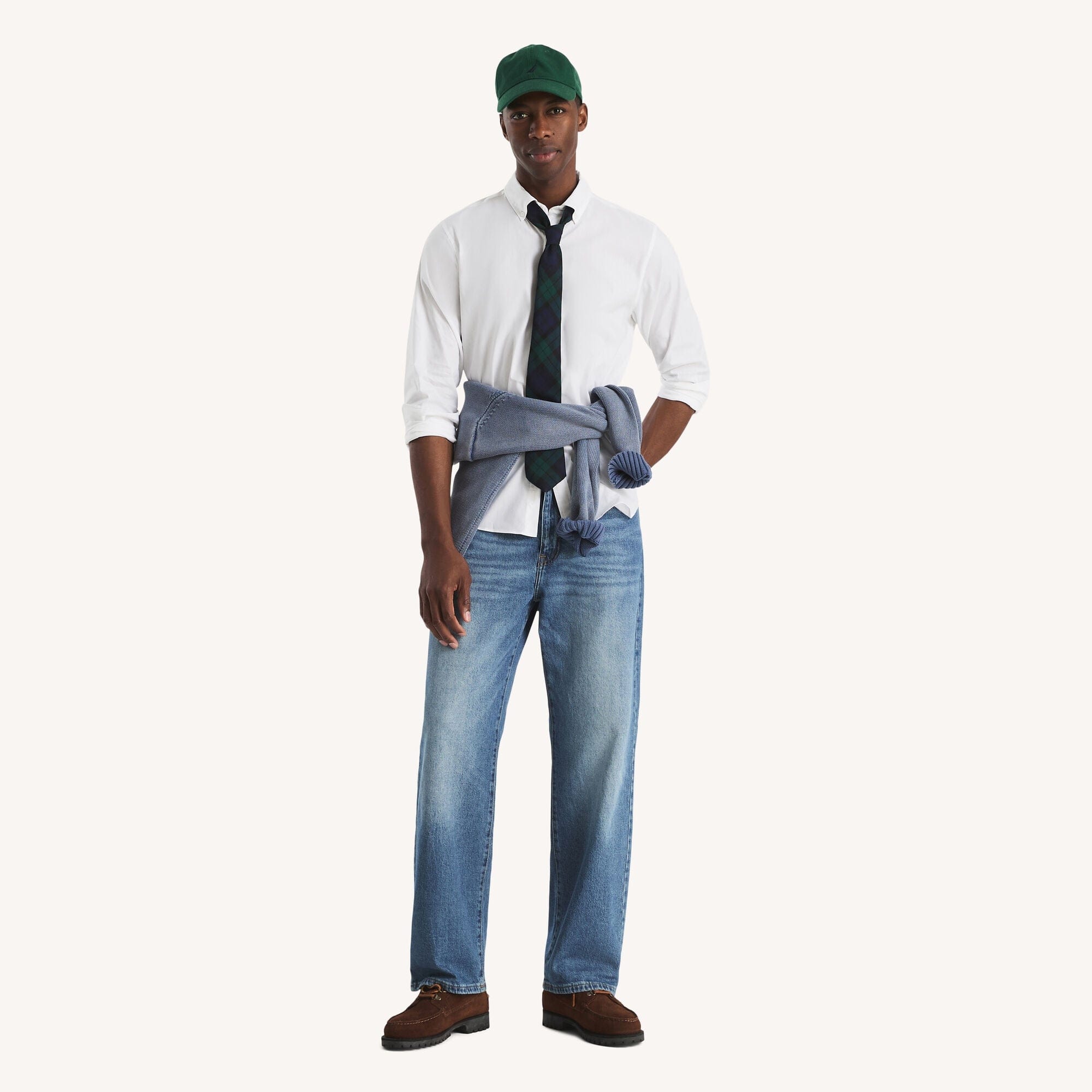 Nautica Mens Classic Fit Twill Shirt