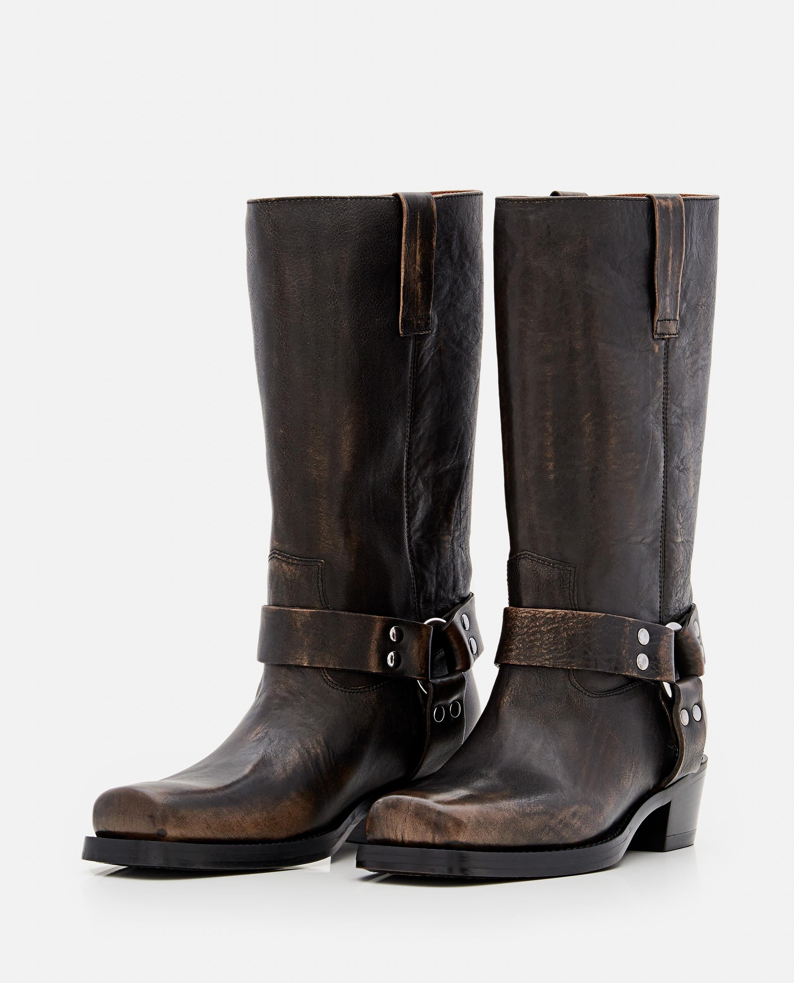 Paris Texas ROXY BRUSHED BOOT HEEL 45