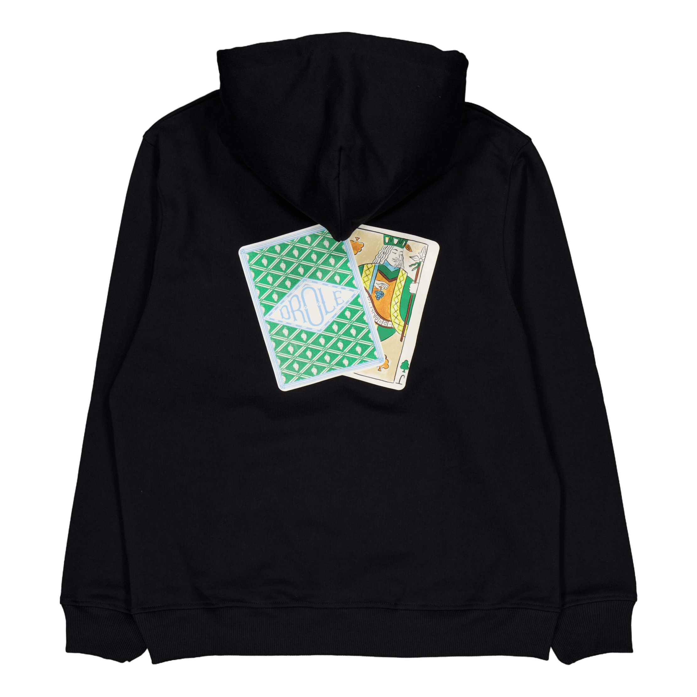 Drôle de Monsieur Le Hoodie Jeu De Cartes Black