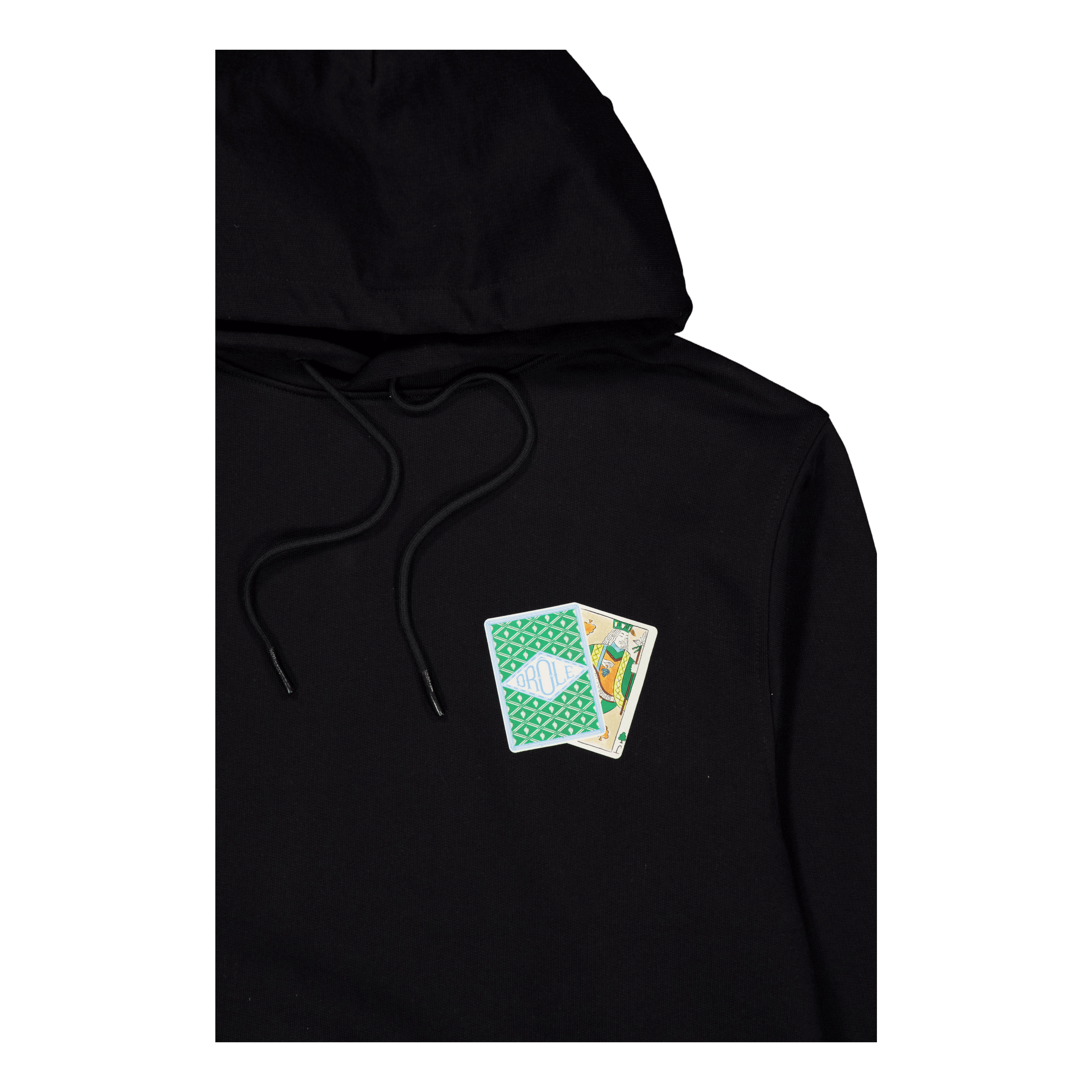 Drôle de Monsieur Le Hoodie Jeu De Cartes Black