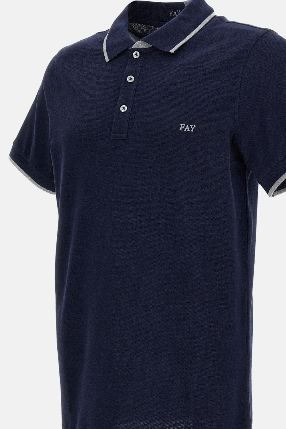 Fay POLO PIQUET STRIPES