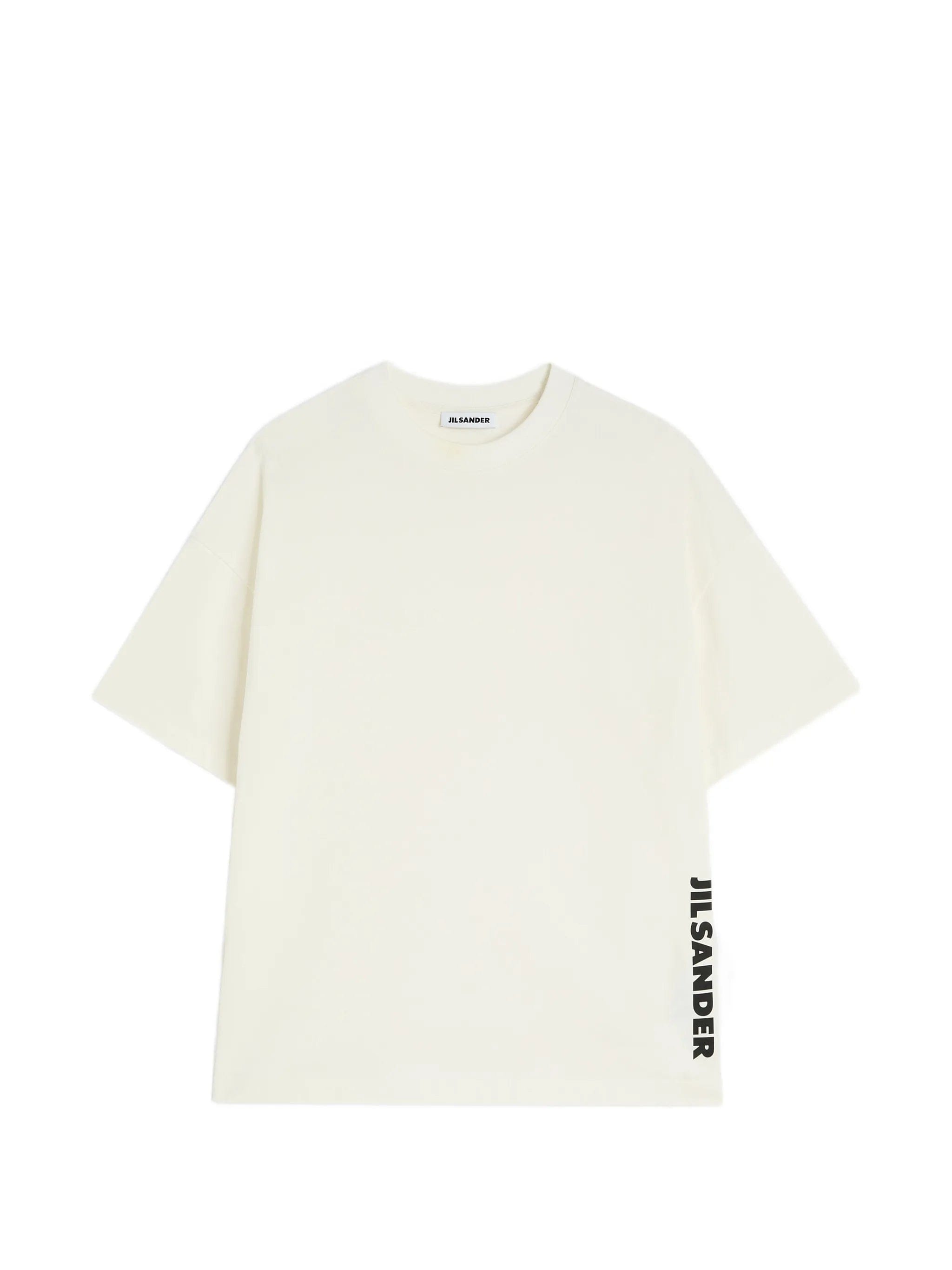 Jil Sander logo - print crew - neck T - shirt