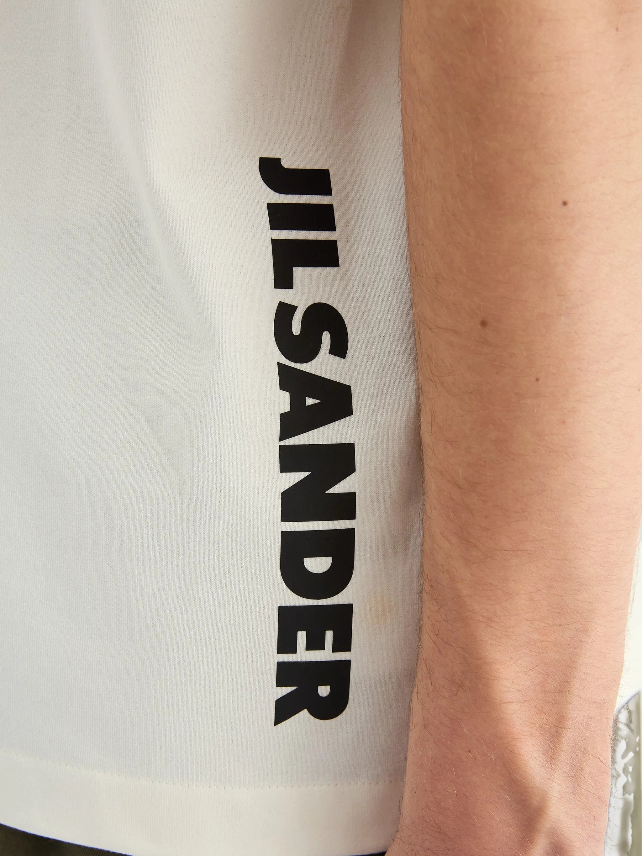 Jil Sander logo - print crew - neck T - shirt