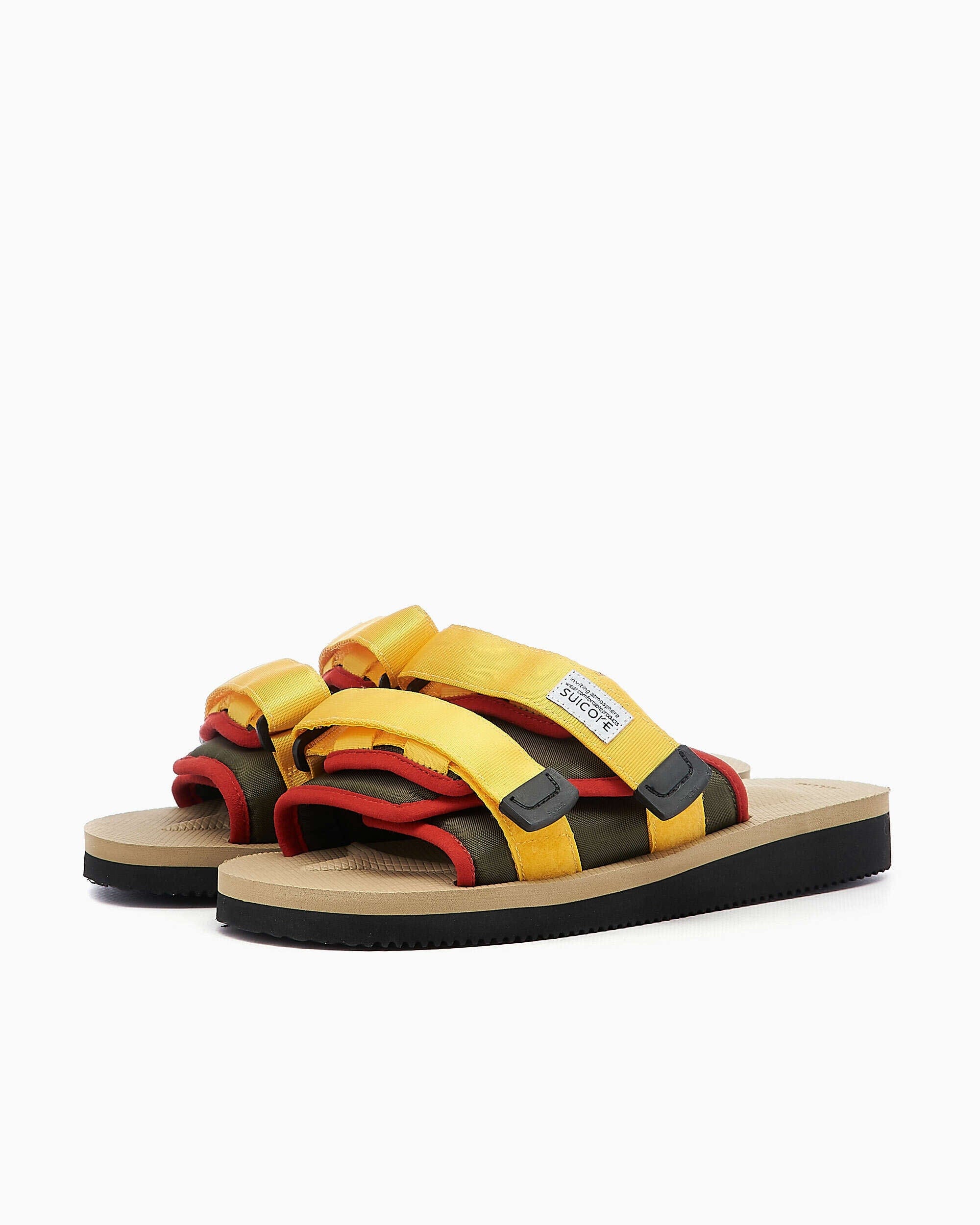 Suicoke Moto Cab Olive/Beige