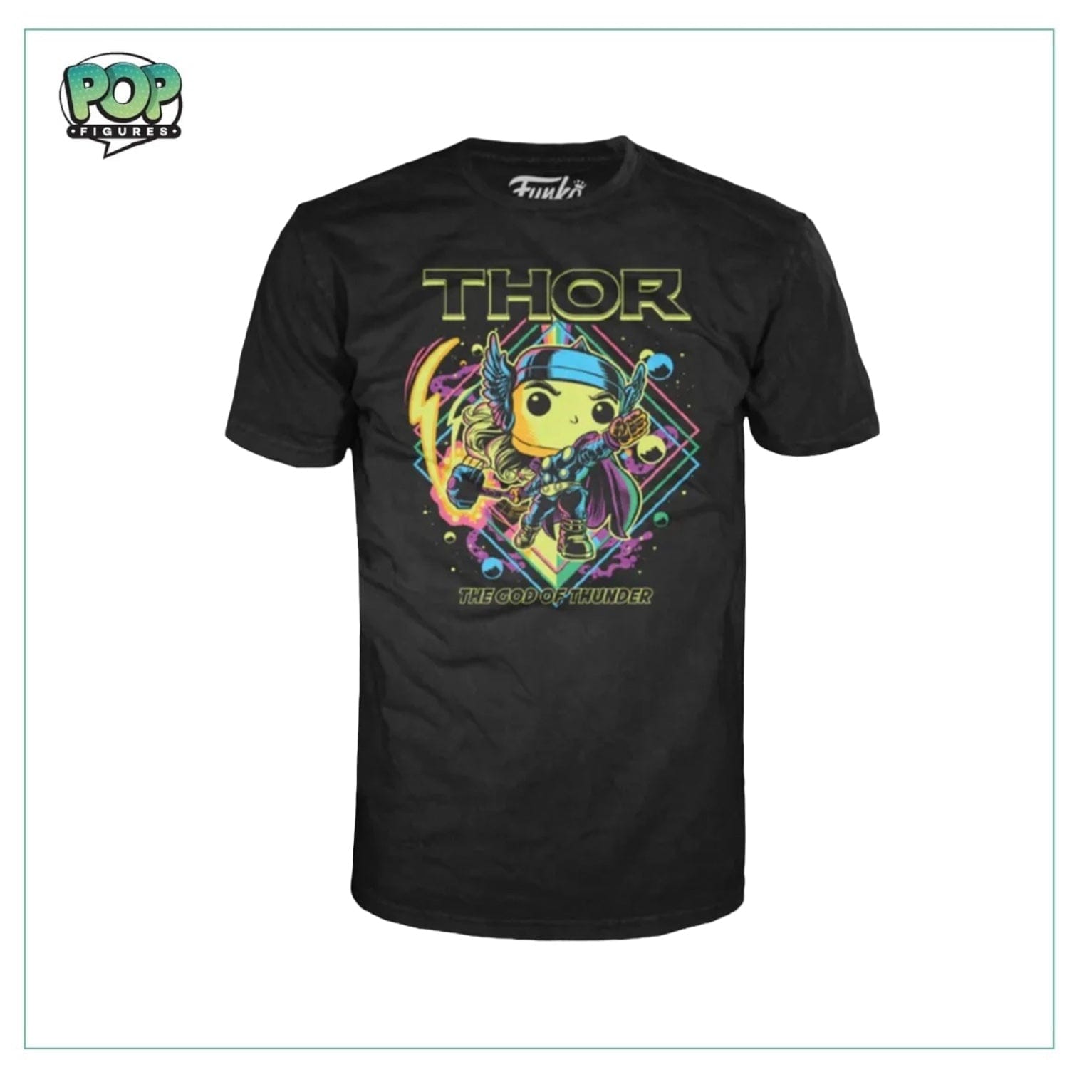 Funko Thor Blacklight - Funko T - Shirt - Medium