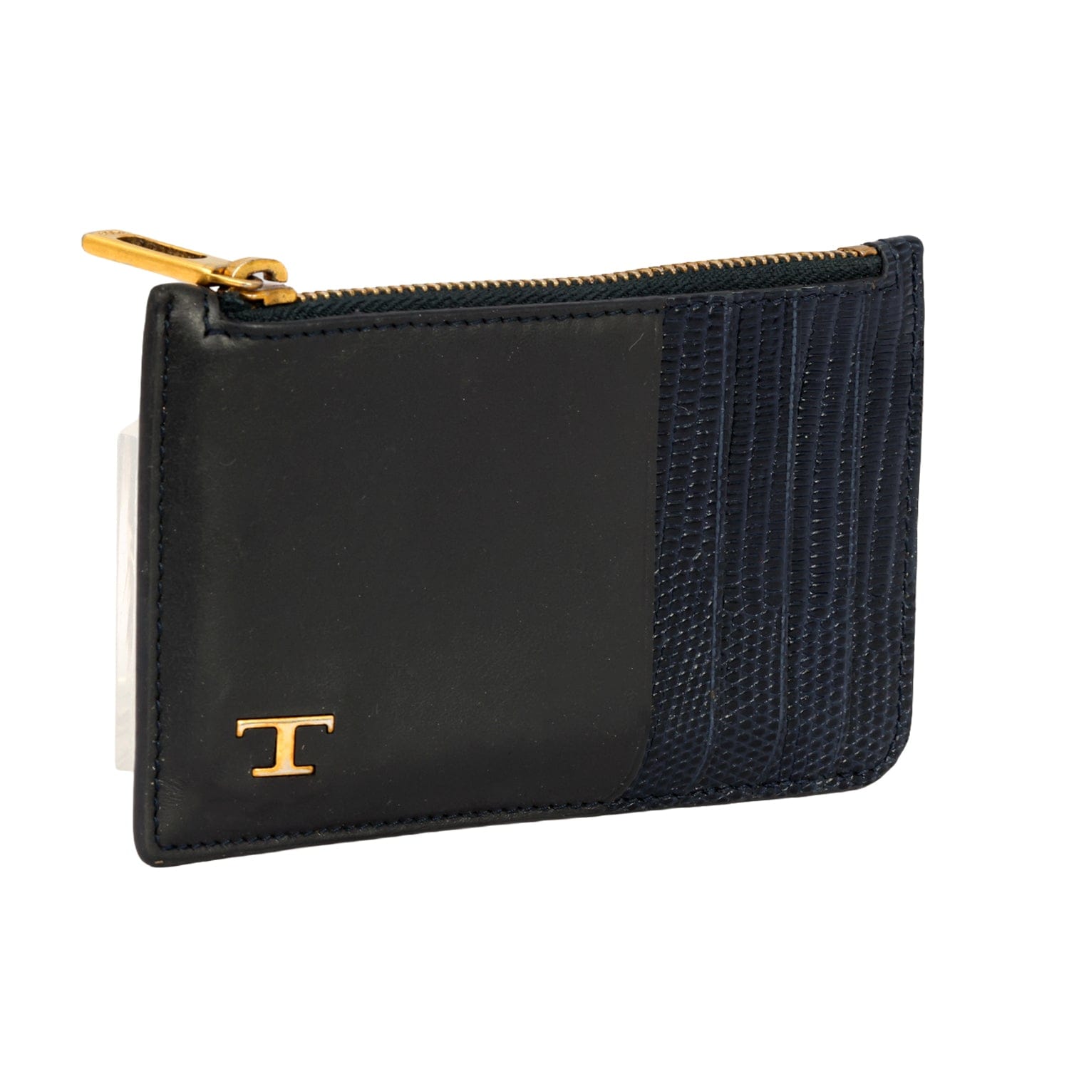 TOD’S ICONIC METAL T TIMELESS LOGO CARD HOLDER
