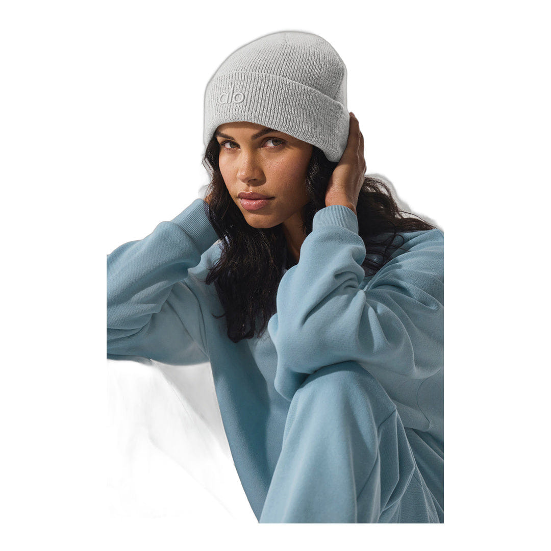 ALO Yoga alo Notable Beanie - Athletic Heather Grey