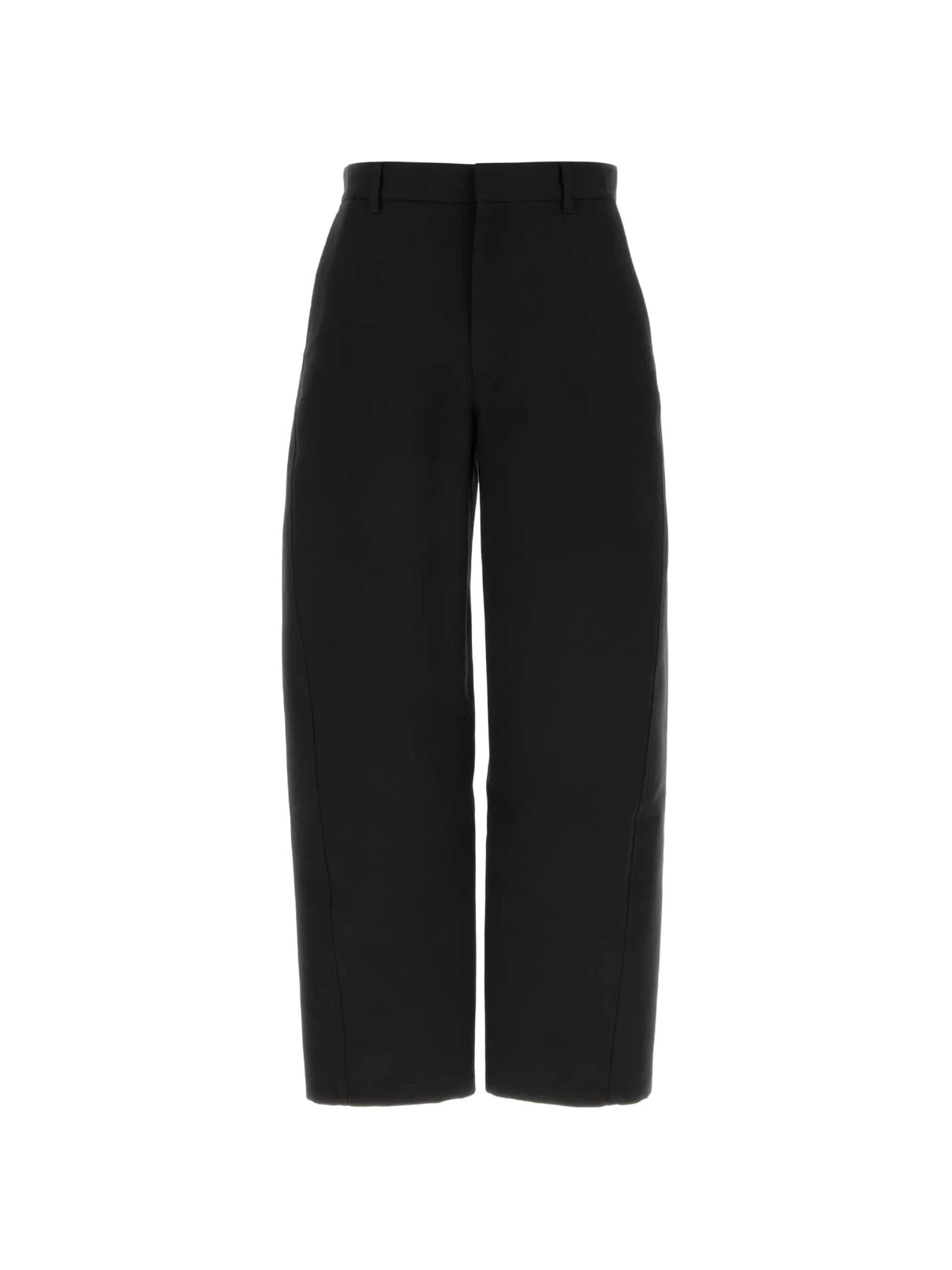 Givenchy couture - seam cotton trousers