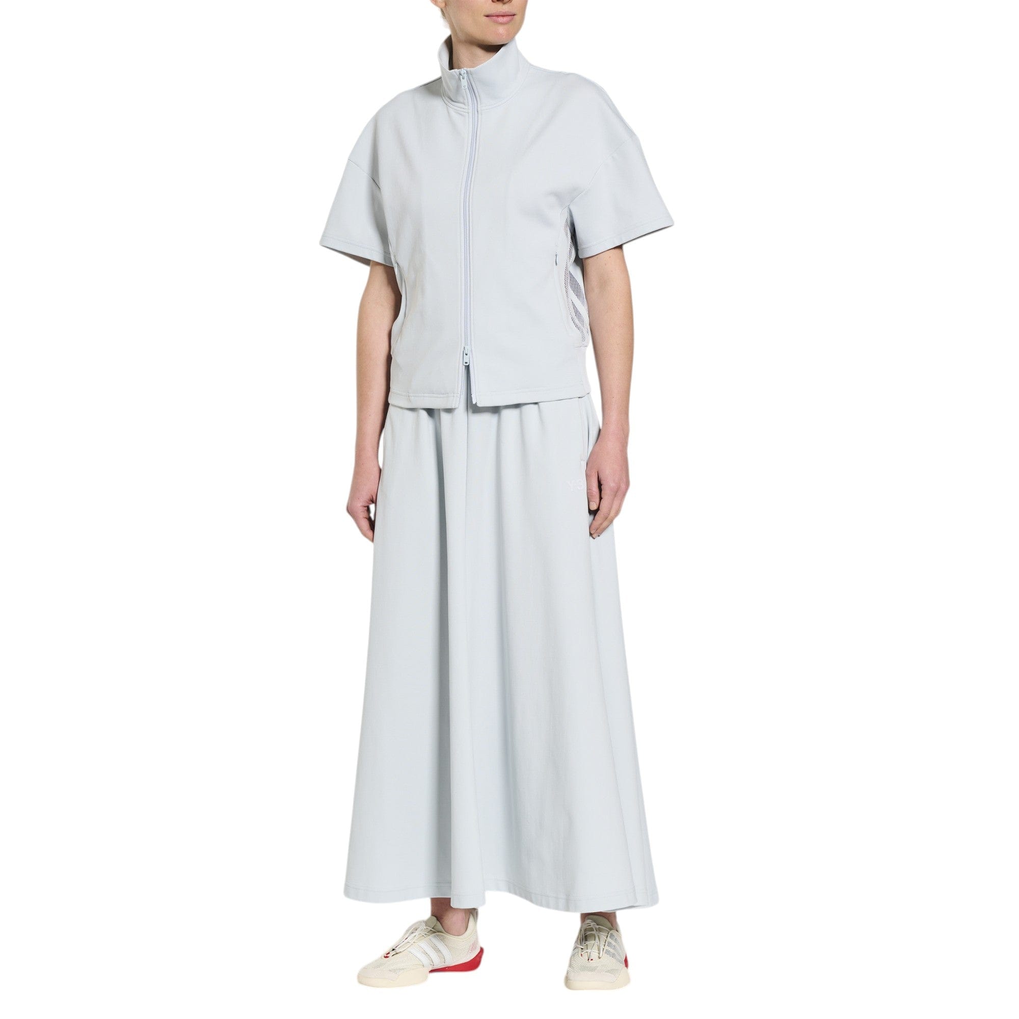 Y - 3 3 - STRIPES SHORT SLEEVE TRACK TOP