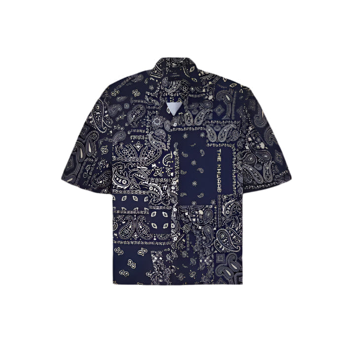 The Khwaab Bandana Print Logo Shirt