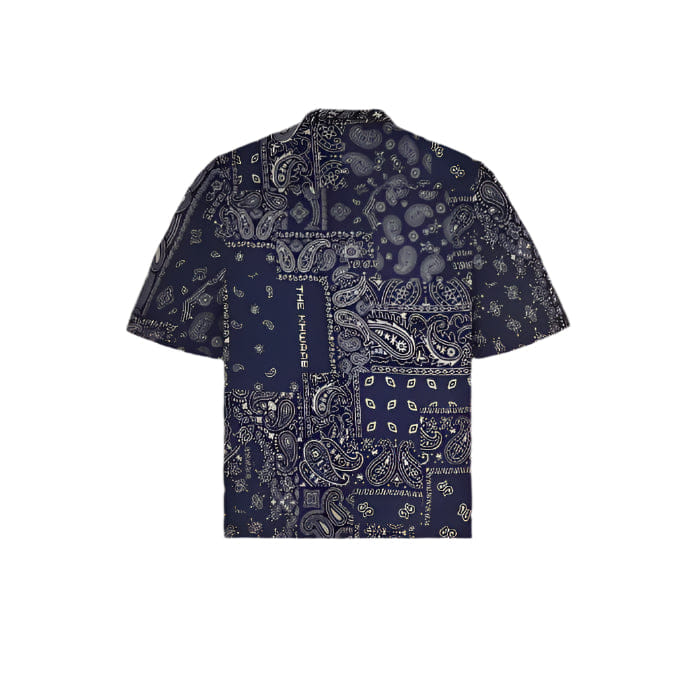 The Khwaab Bandana Print Logo Shirt