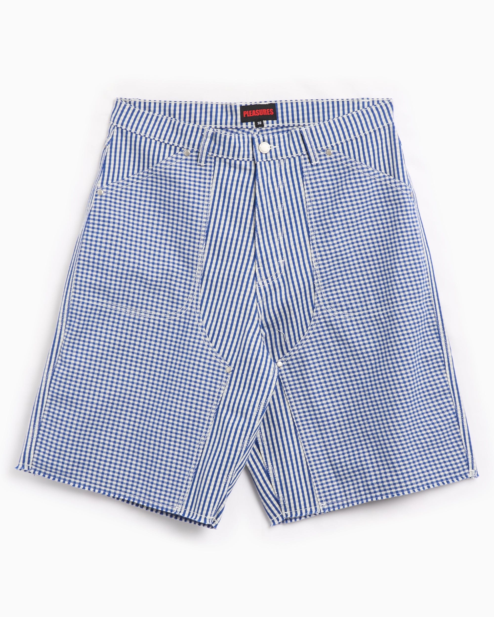 Pleasures Pantalones cortos Pleasures Ultra Men's Plaid Shorts para hombre