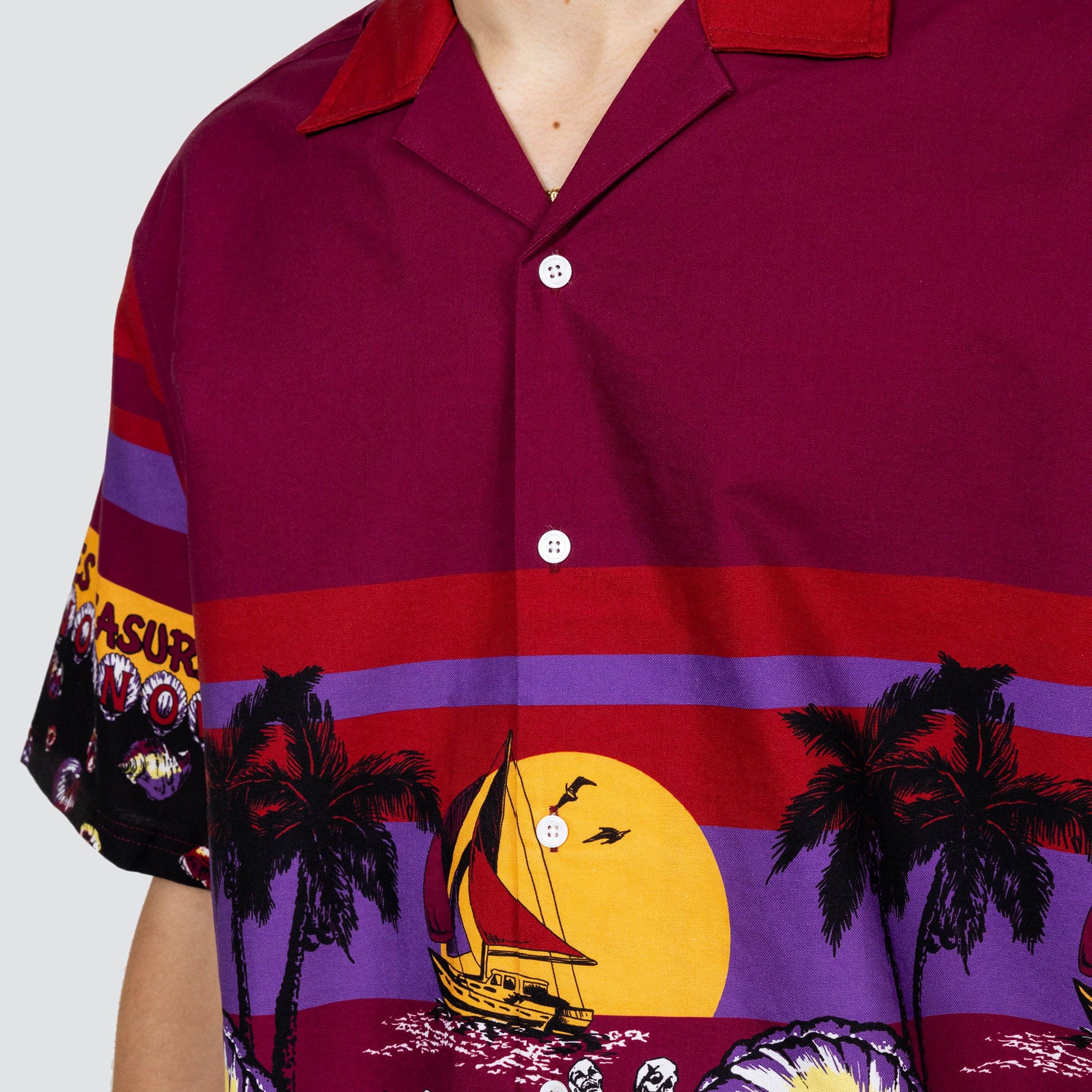 Pleasures BEACH BUTTON DOWN Shirt