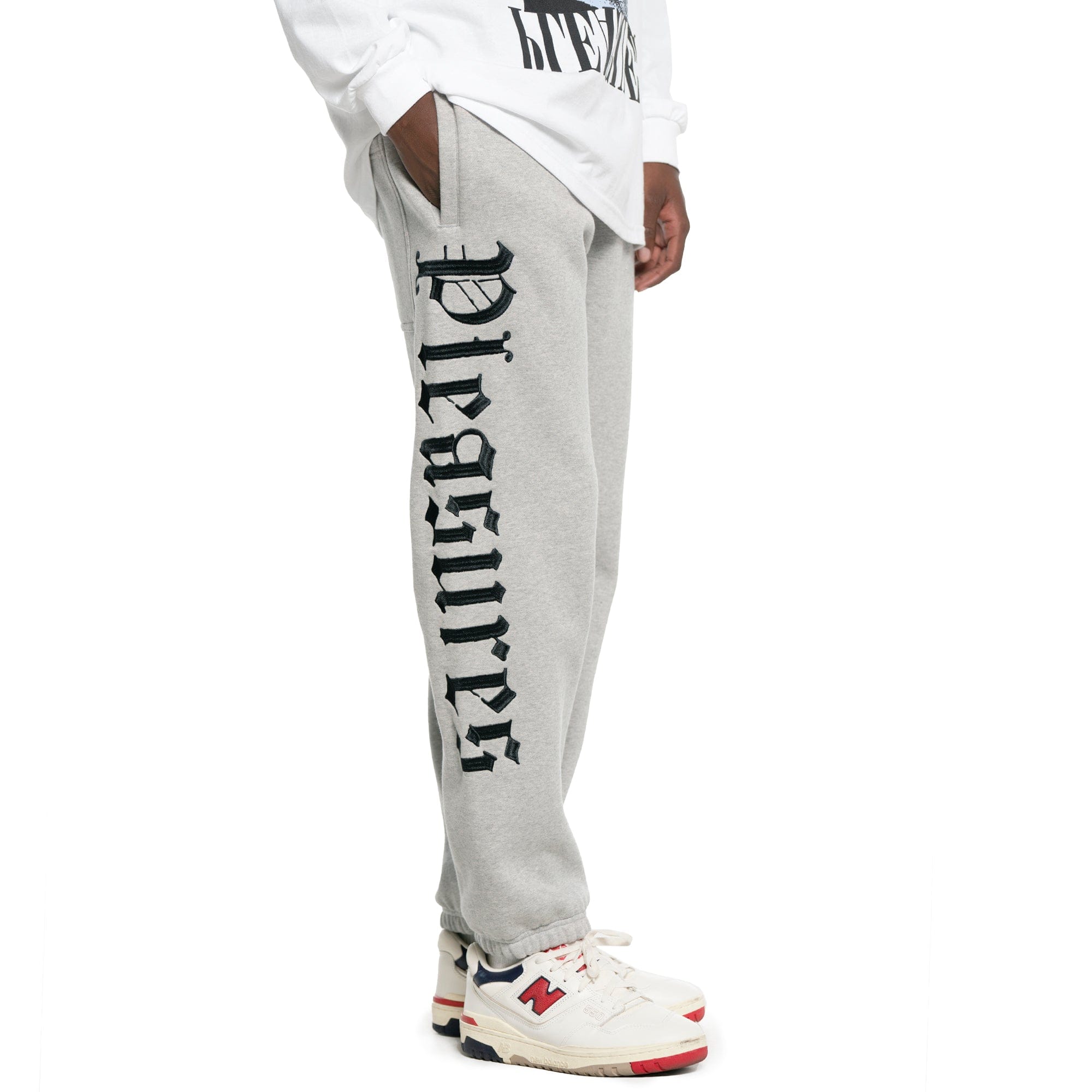Pleasures Burnout Sweatpants (Grey)