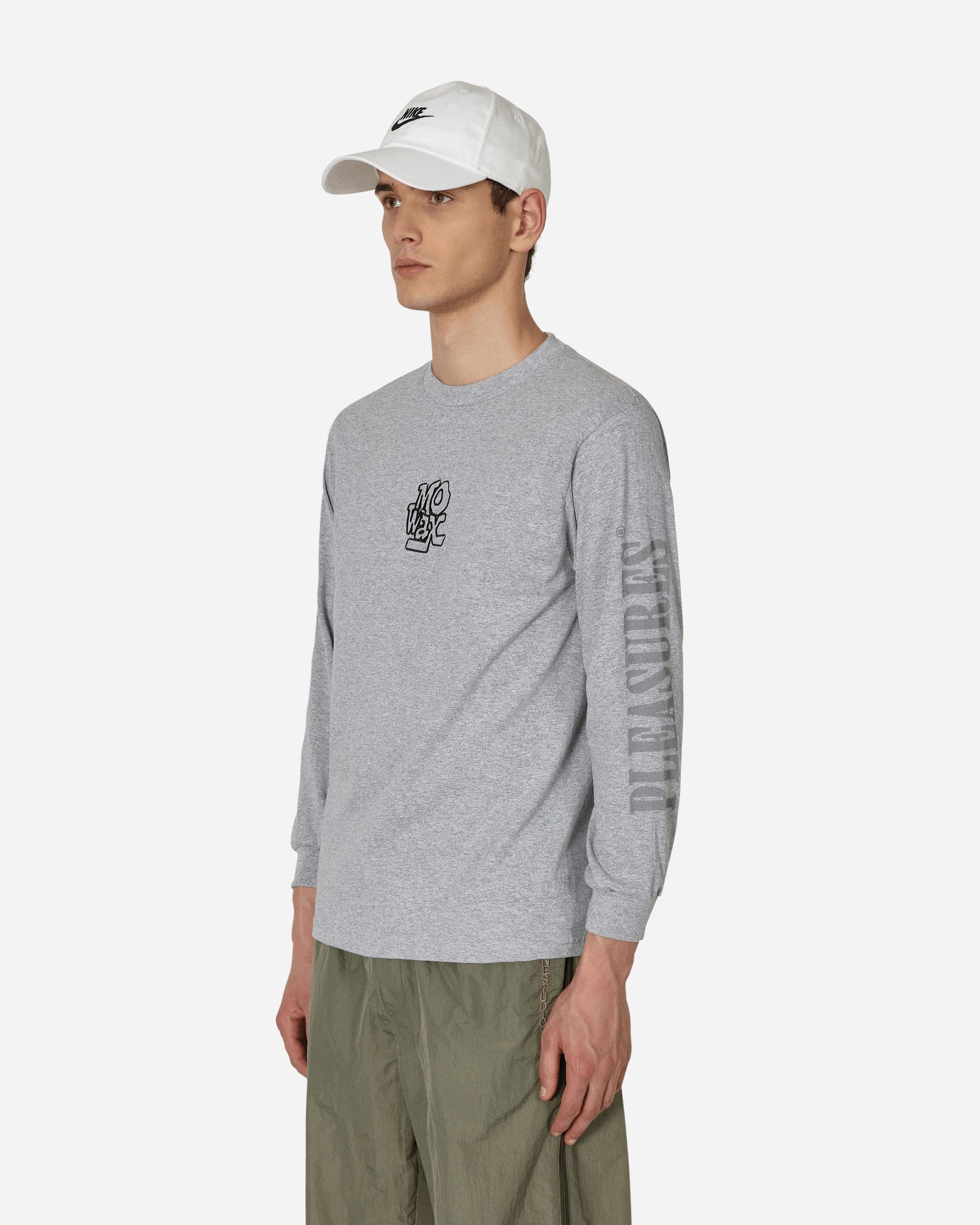 Pleasures Music Longsleeve T - Shirt Grey