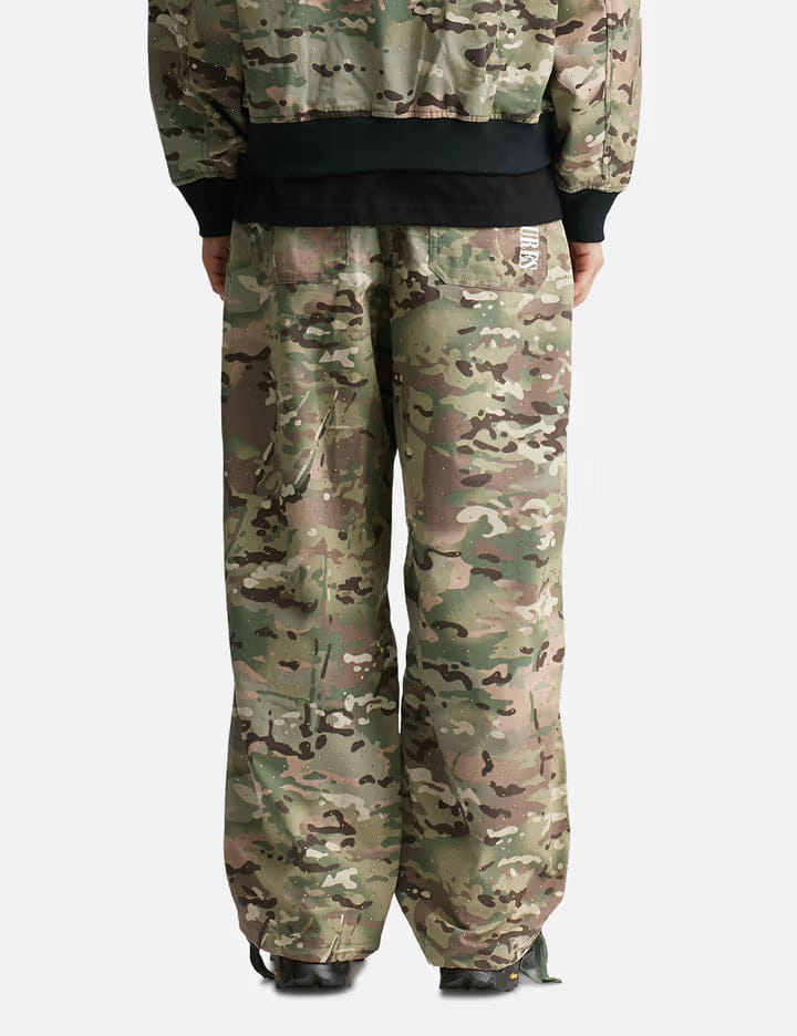 Pleasures Gem Camo Wide Pants