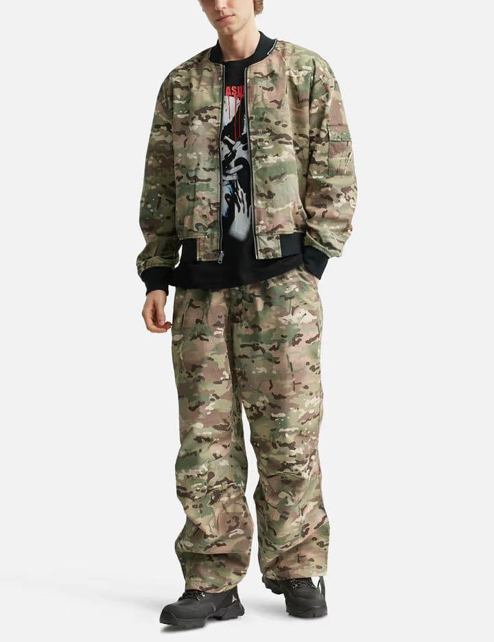 Pleasures Gem Camo Wide Pants