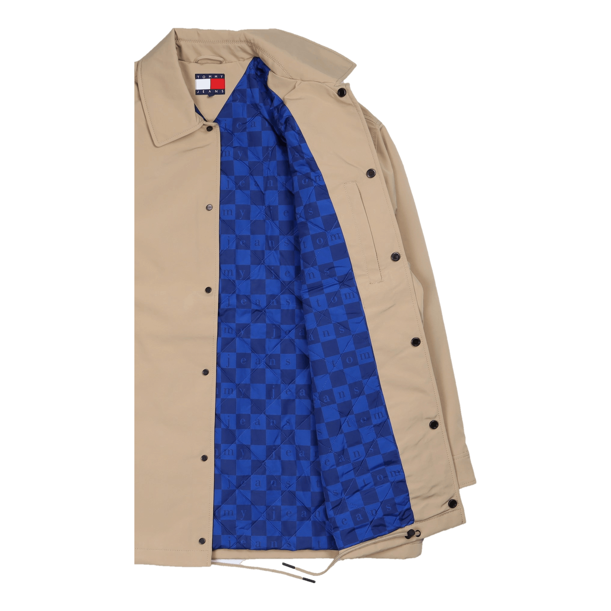 Tommy Jeans Tjcu Flag Coach Jacket Horseradish