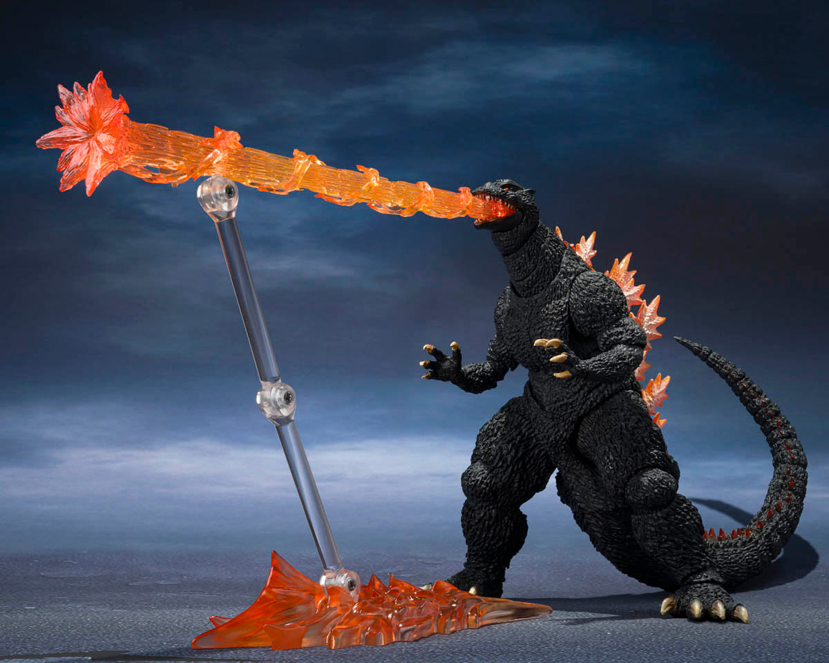 Bandai S.H. MonsterArts Godzilla [2004] Heat Ray ver. New Gotengo Godzilla Action Figure