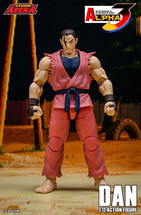 Bandai Storm Arena Street Fighter Alpha 3 Dan 1/12 Action Figure