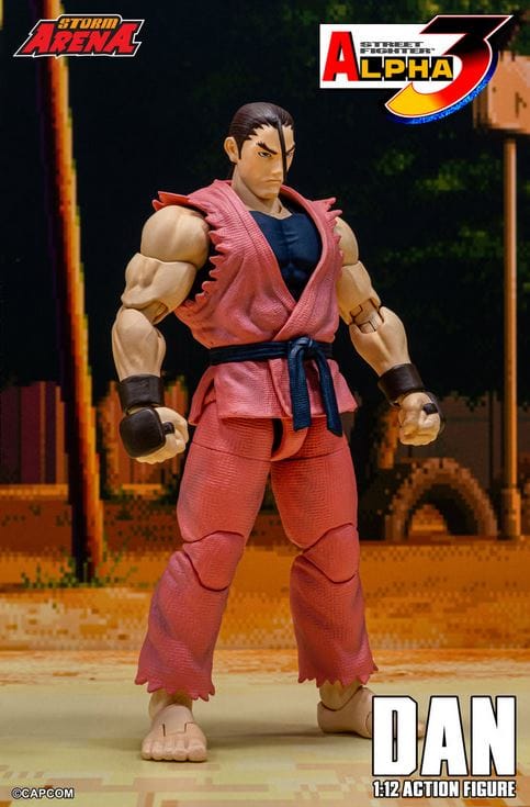 Bandai Storm Arena Street Fighter Alpha 3 Dan 1/12 Action Figure